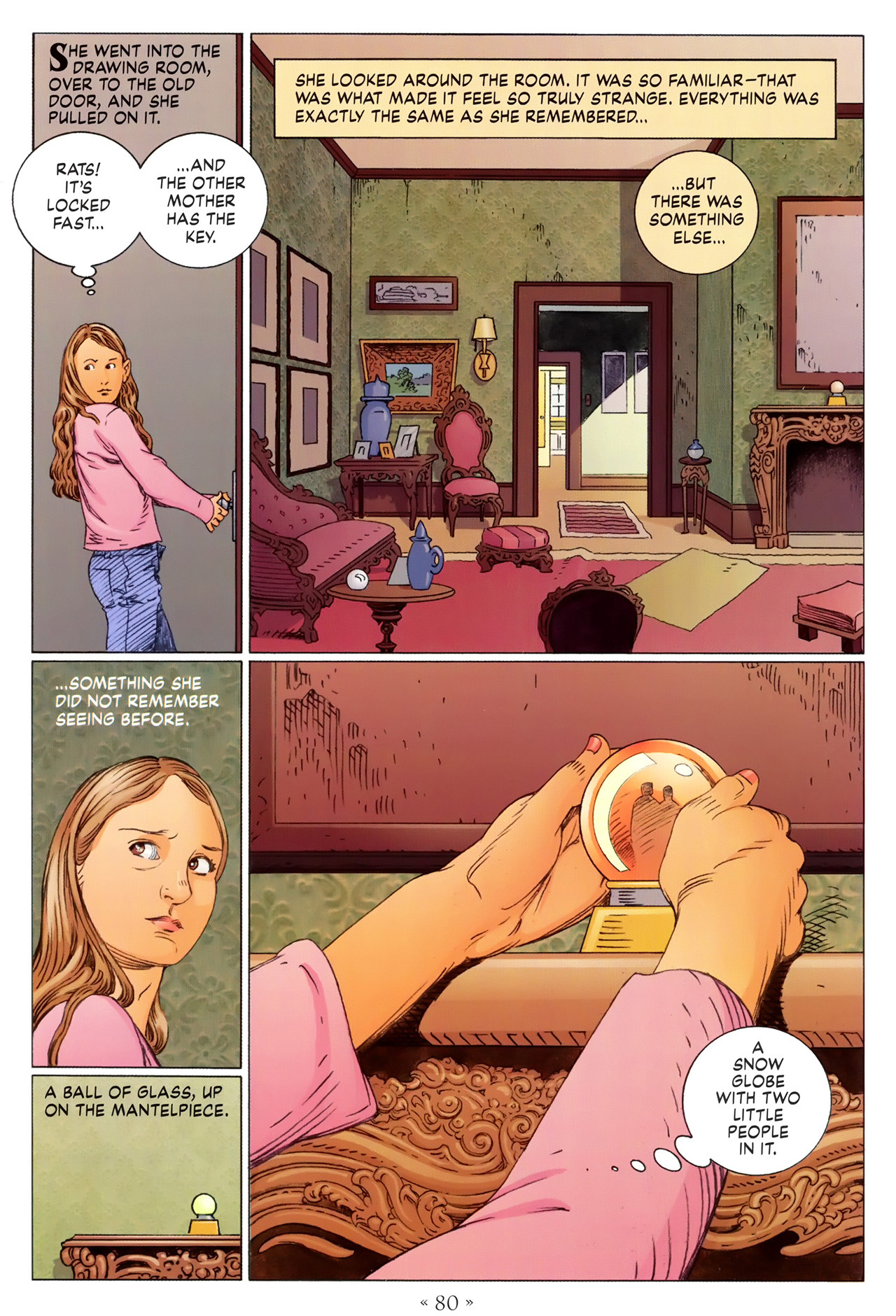 Read online Coraline comic -  Issue #1 - 86