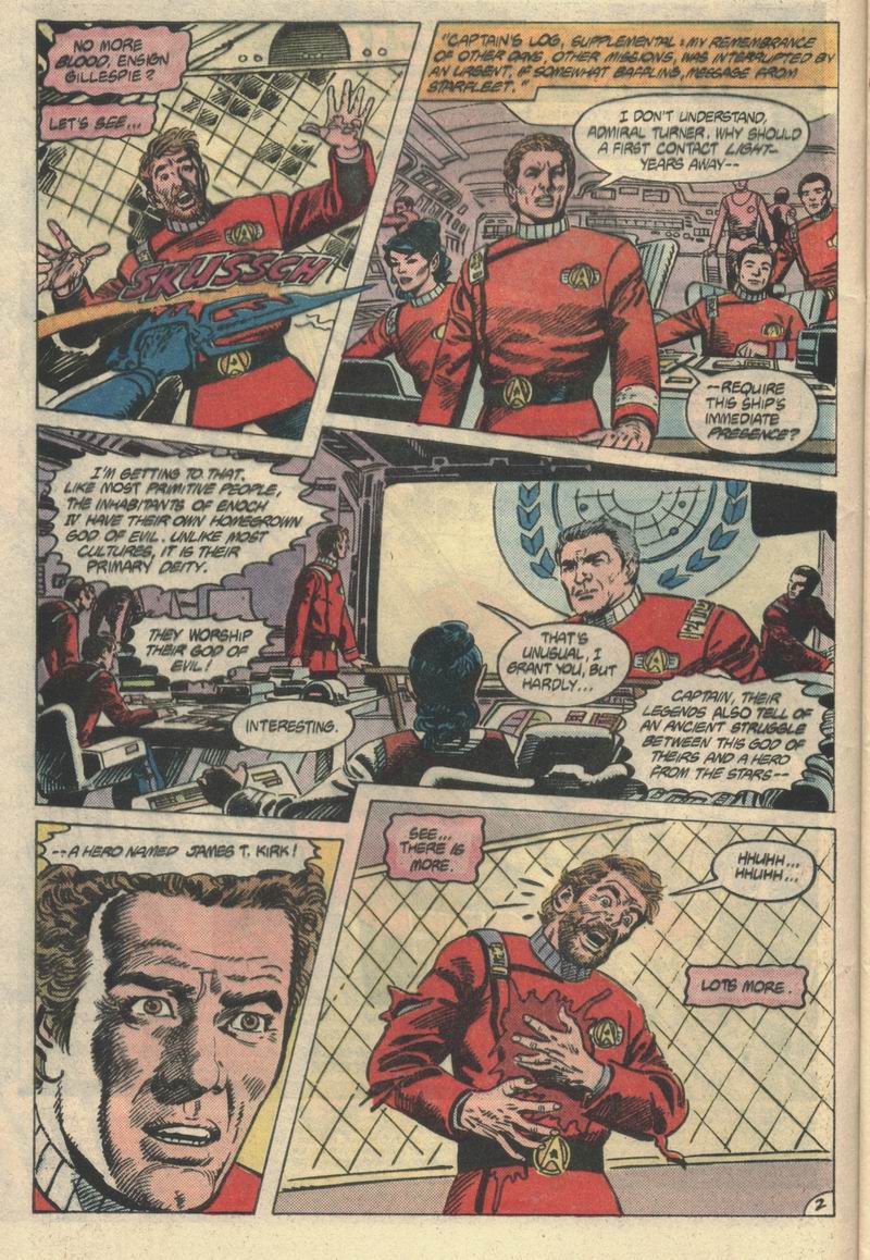 Read online Star Trek (1984) comic -  Issue #22 - 3