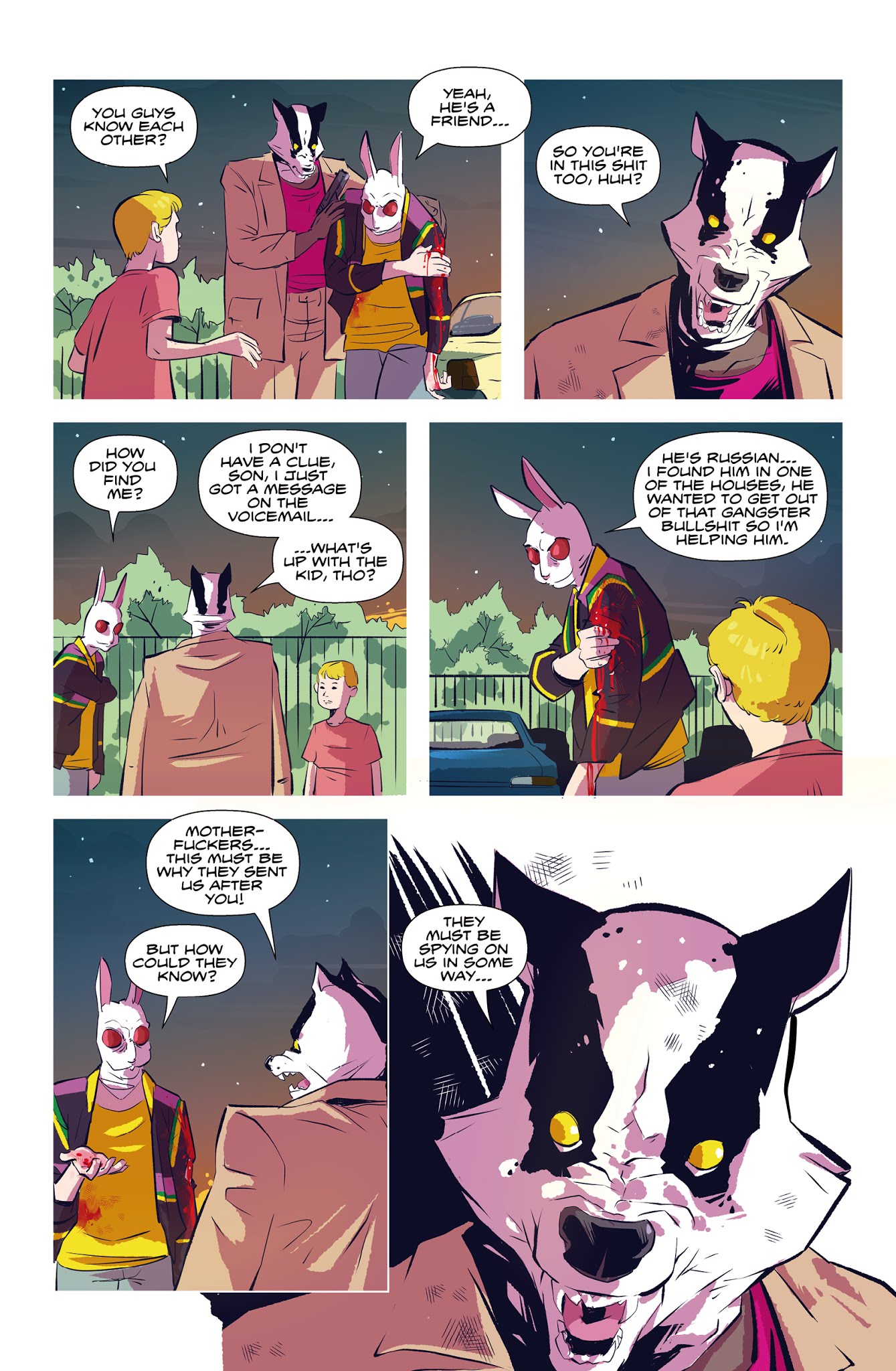 Read online Hotline Miami Wildlife comic -  Issue #8 - 24