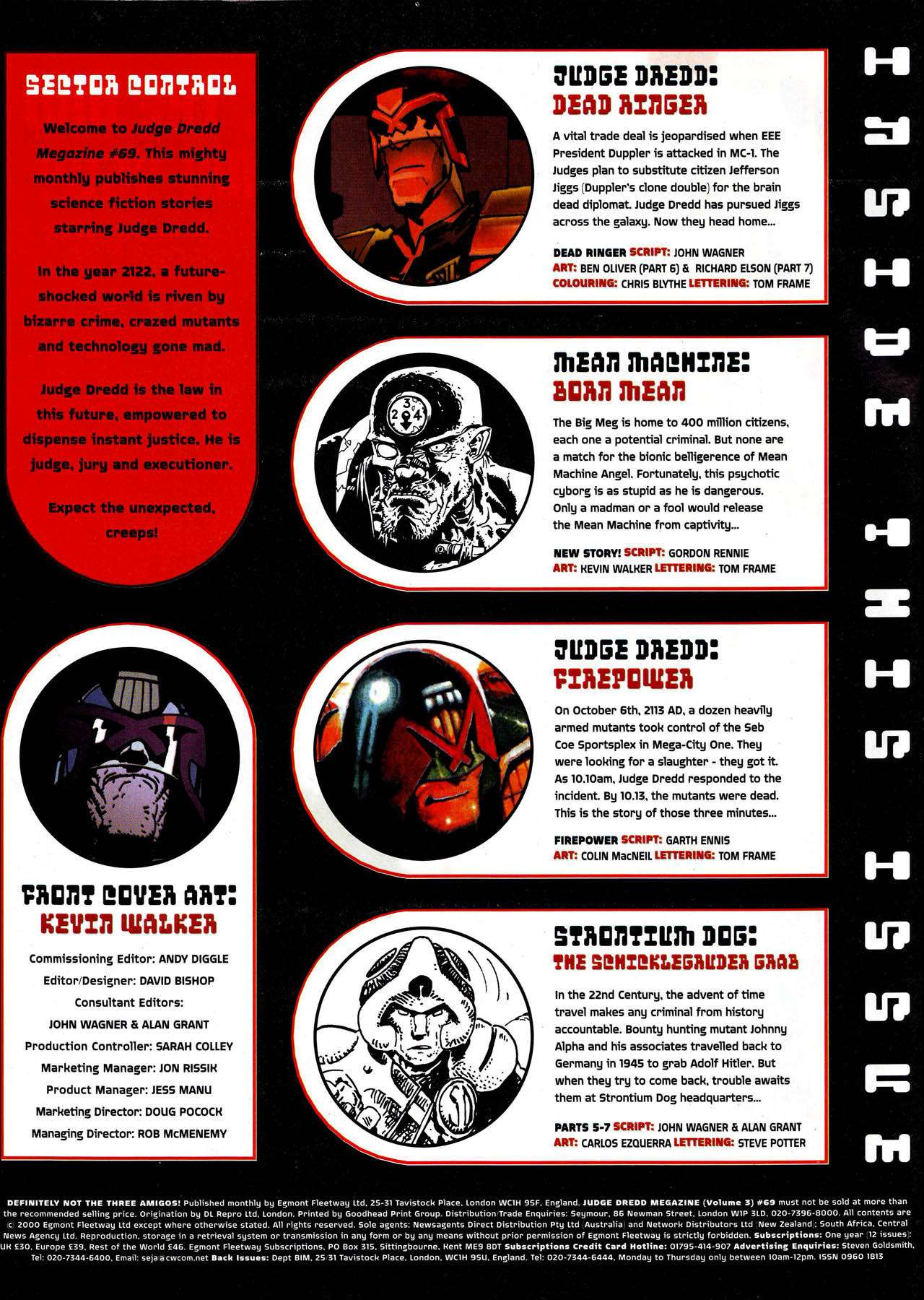 Read online Judge Dredd Megazine (vol. 3) comic -  Issue #69 - 2
