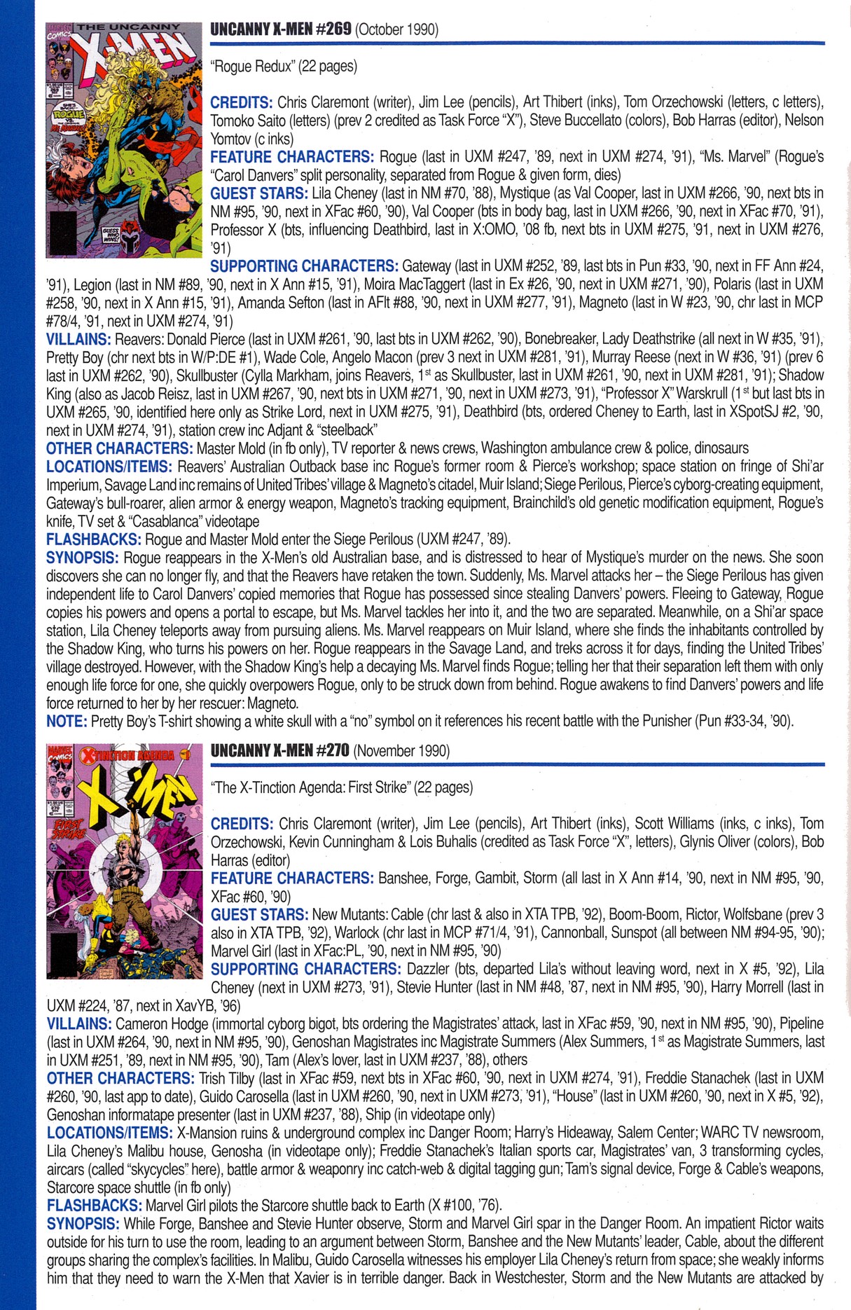 Read online Official Index to the Marvel Universe comic -  Issue #7 - 46