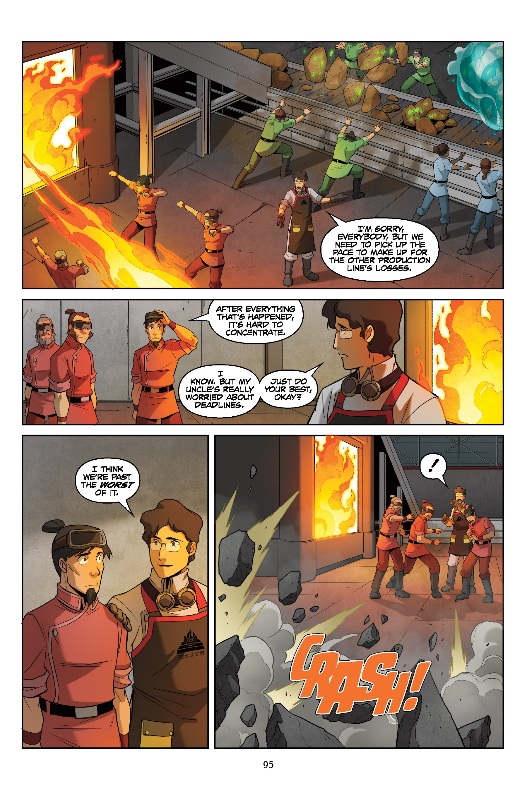Read online Nickelodeon Avatar: The Last Airbender - The Rift comic -  Issue # _Omnibus (Part 1) - 95