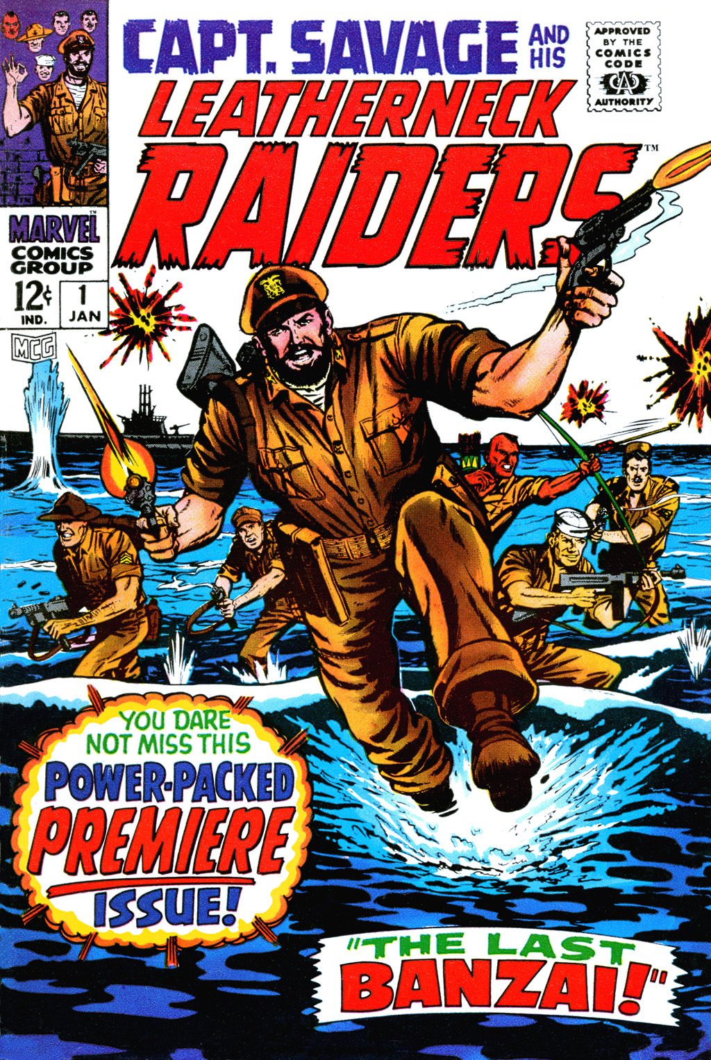 Captain Savage and his Leatherneck Raiders Issue #1 #1 - English 1