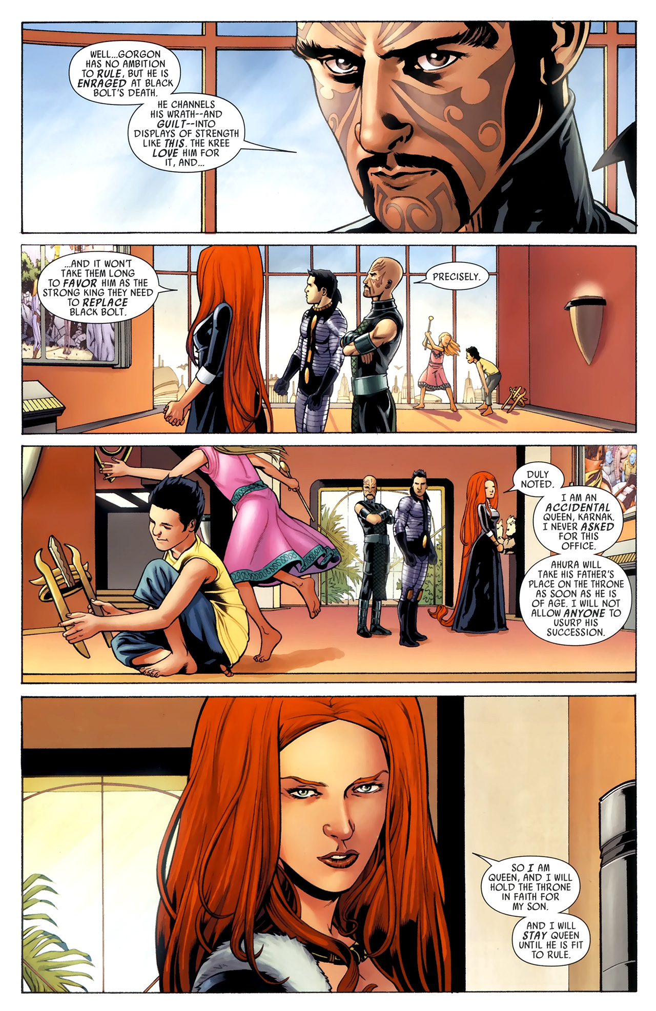 Read online Realm of Kings: Inhumans comic -  Issue #1 - 16