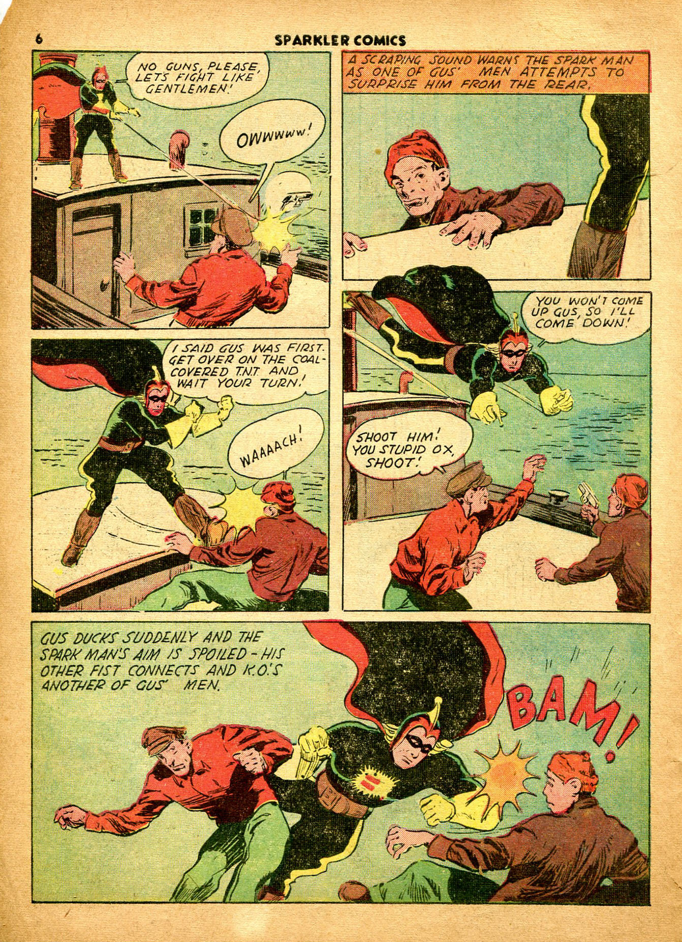 Read online Sparkler Comics comic -  Issue #8 - 8