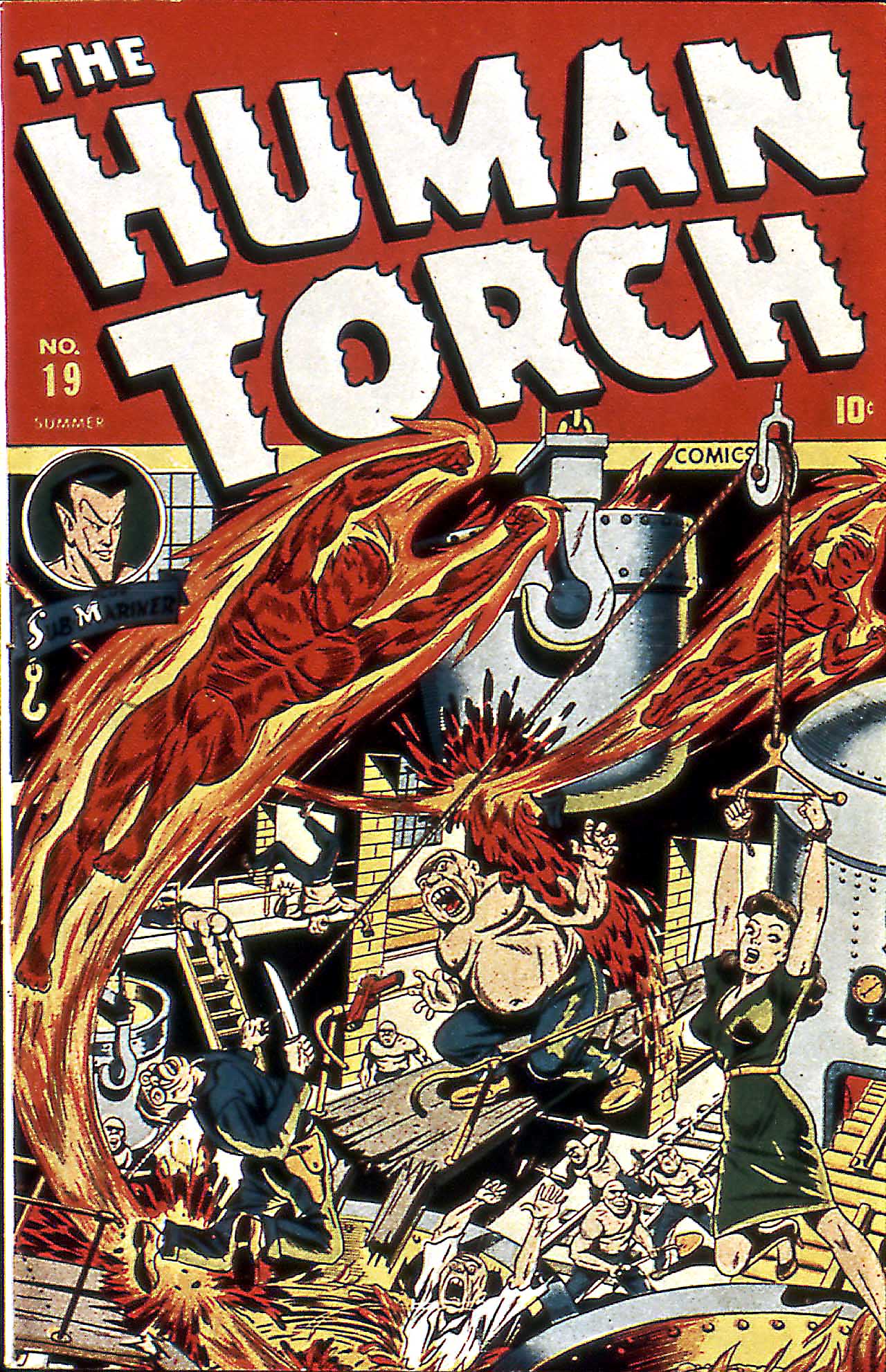 Read online The Human Torch (1940) comic -  Issue #19 - 2