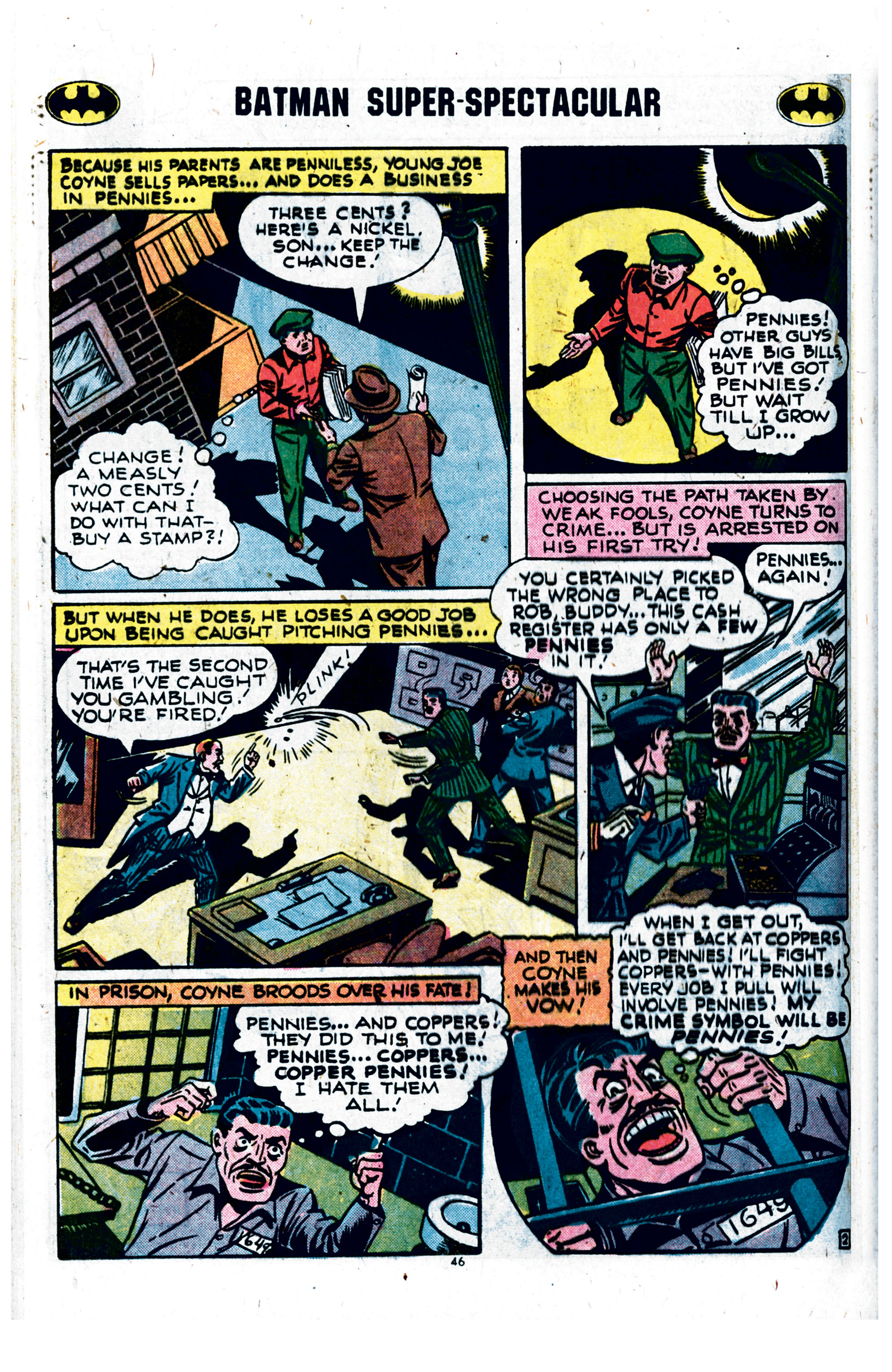 Read online Batman (1940) comic -  Issue #256 - 38