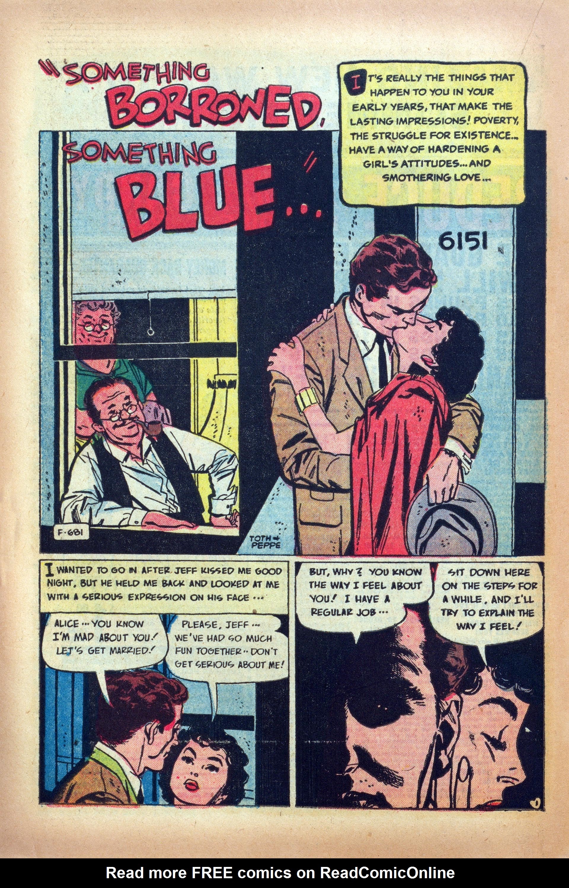 Read online Love Romances comic -  Issue #49 - 18