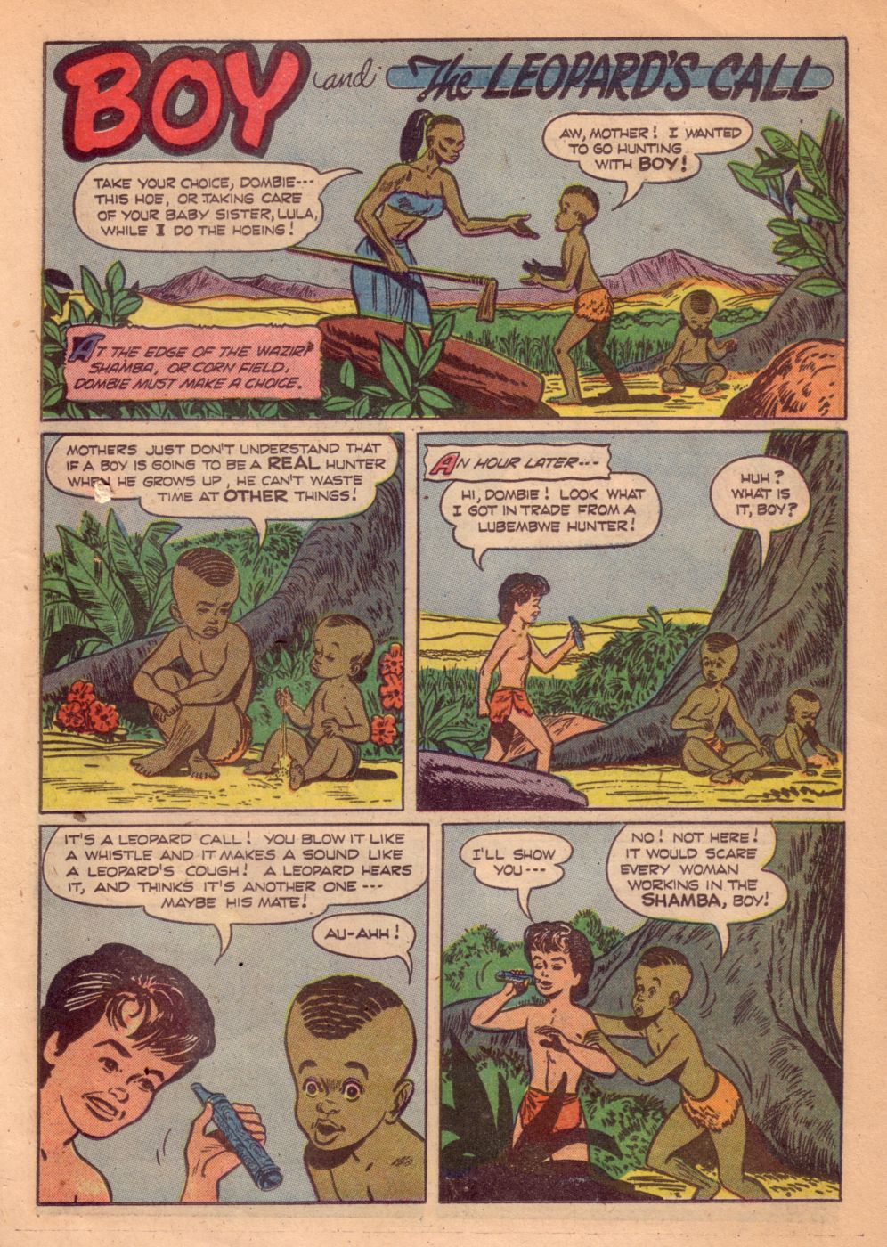 Read online Tarzan (1948) comic -  Issue #55 - 19
