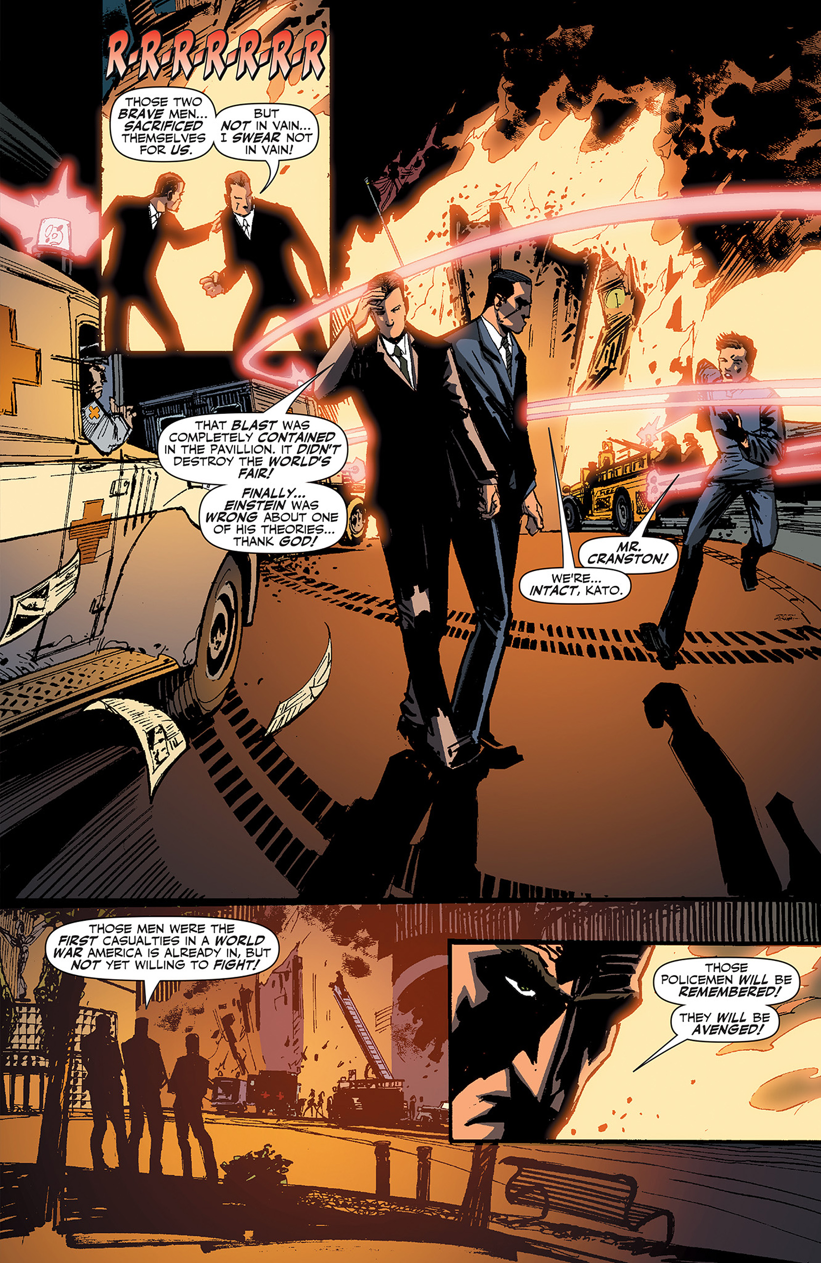 Read online The Shadow/Green Hornet: Dark Nights comic -  Issue #3 - 24
