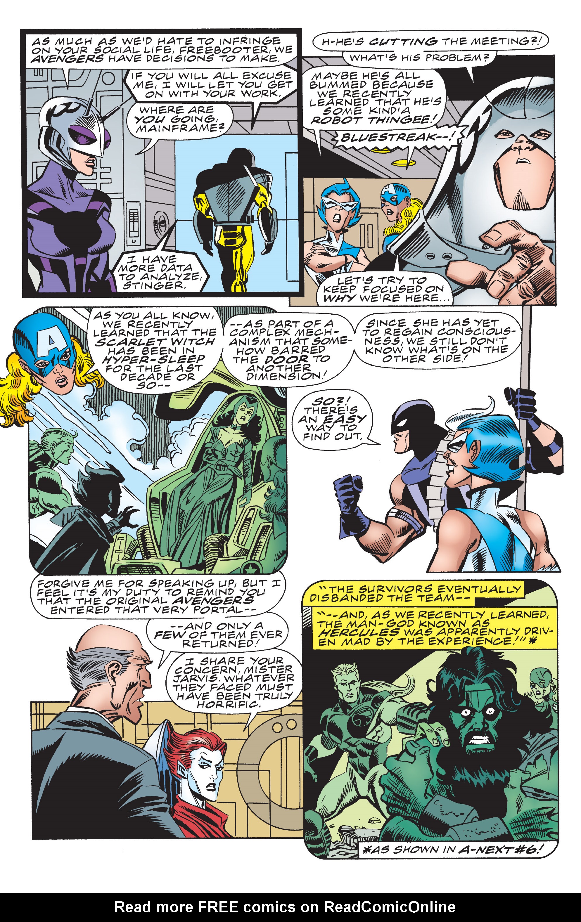 Read online A-Next comic -  Issue #9 - 4