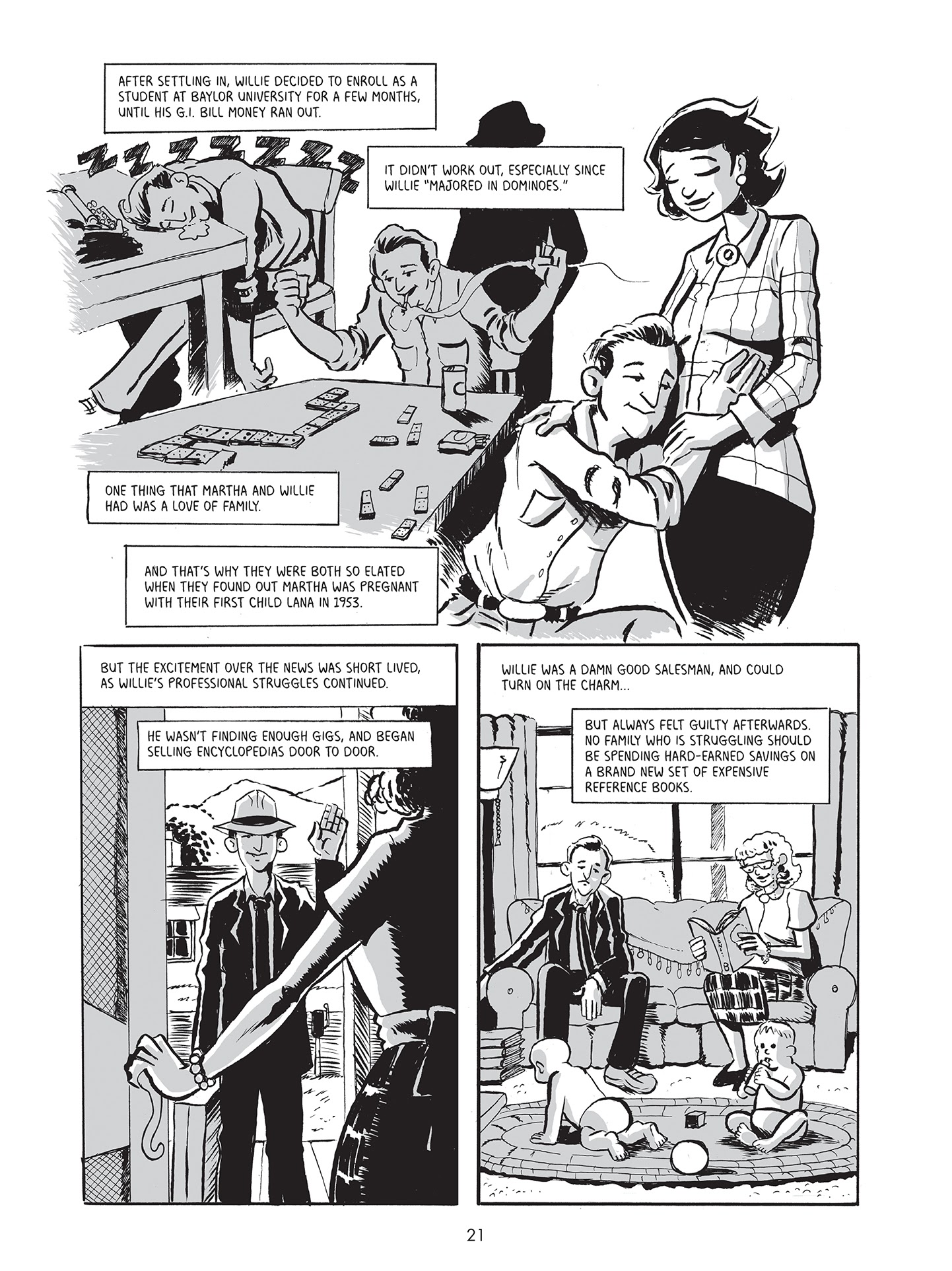 Read online Willie Nelson: A Graphic History comic -  Issue # TPB - 21