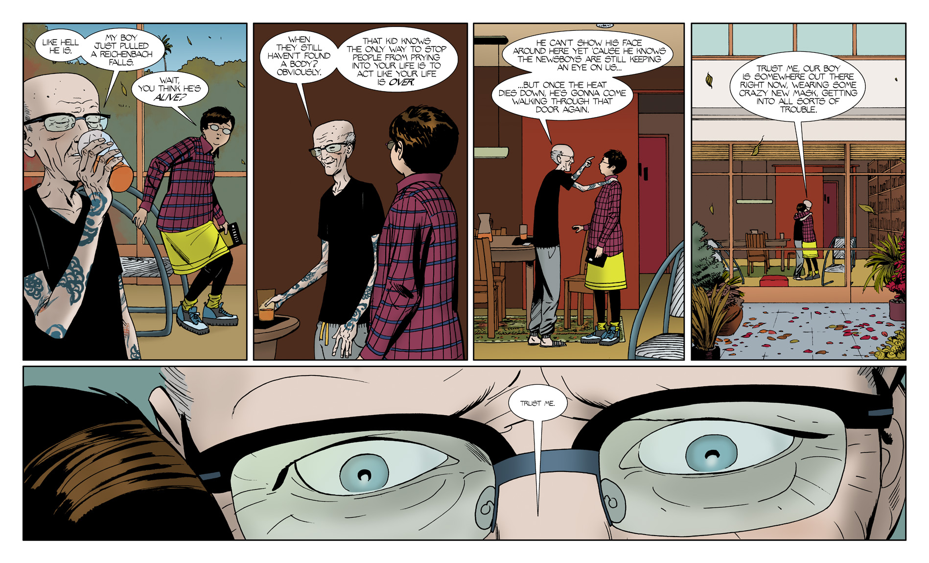 Read online The Private Eye comic -  Issue # _TPB 2 - 133