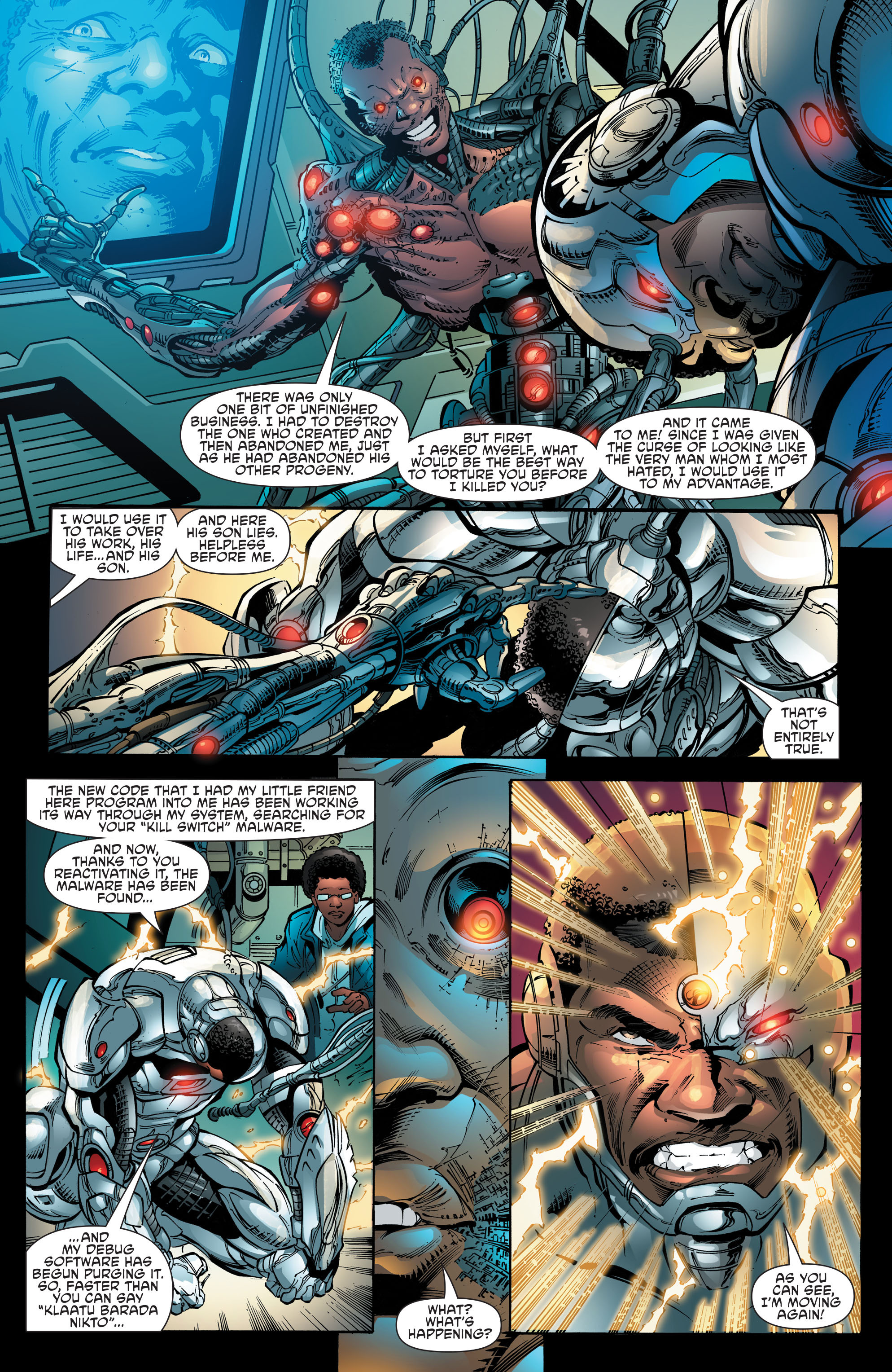 Read online Cyborg (2016) comic -  Issue #9 - 15