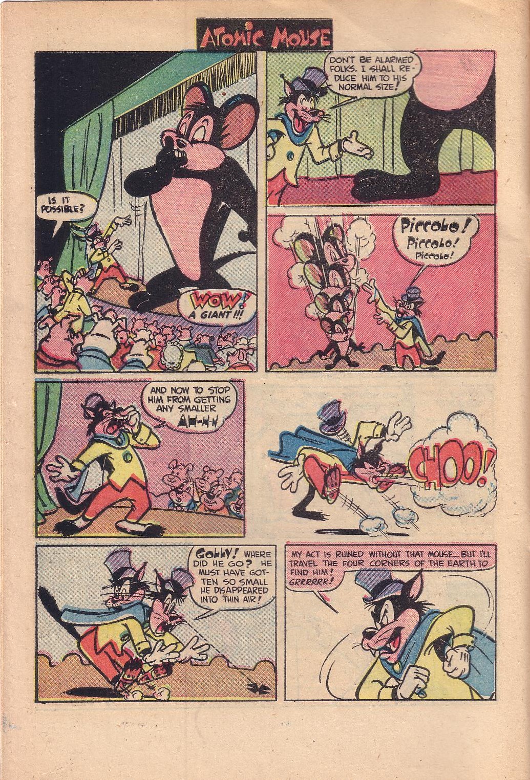 Read online Atomic Mouse comic -  Issue #1 - 7