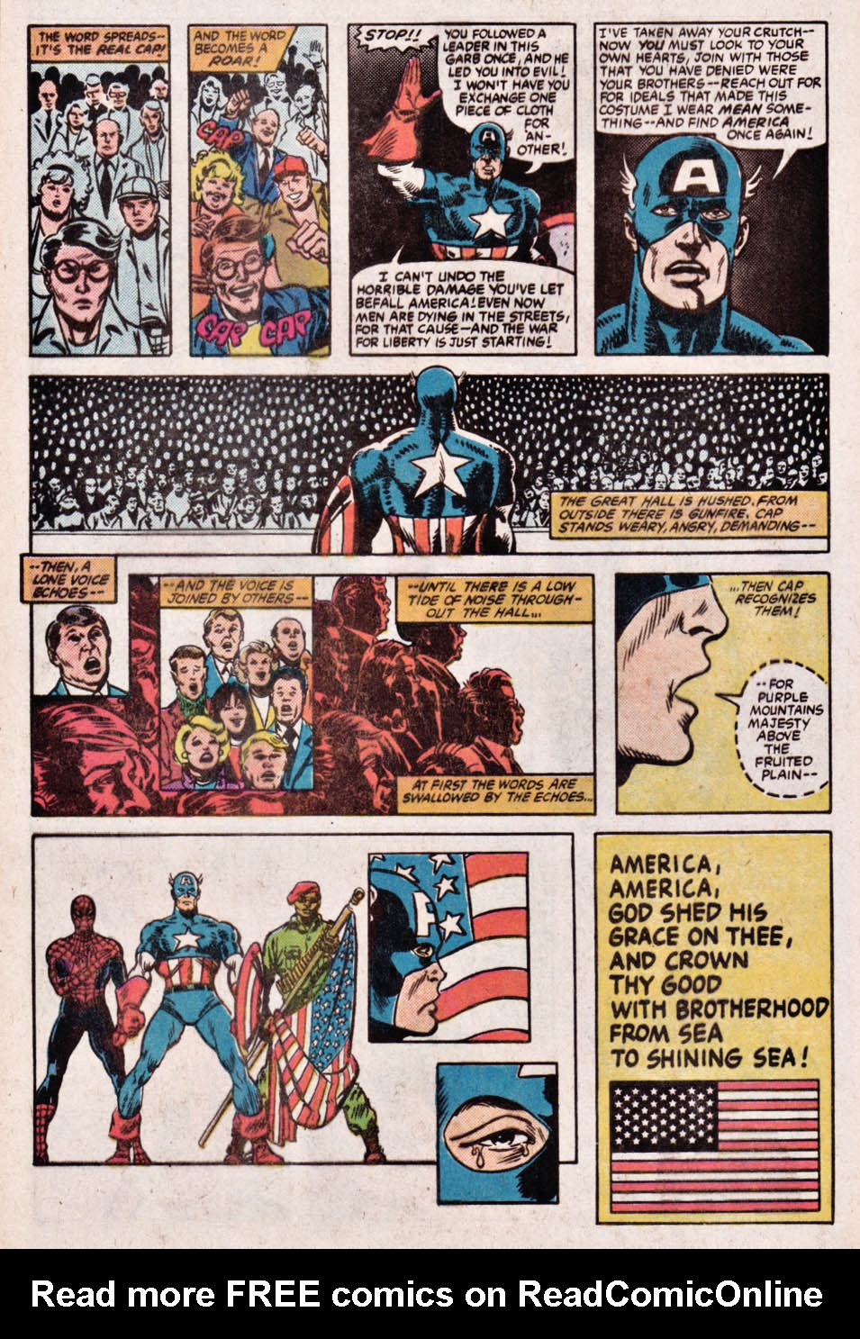 Read online What If? (1977) comic -  Issue #44 - Captain America were revived today - 39