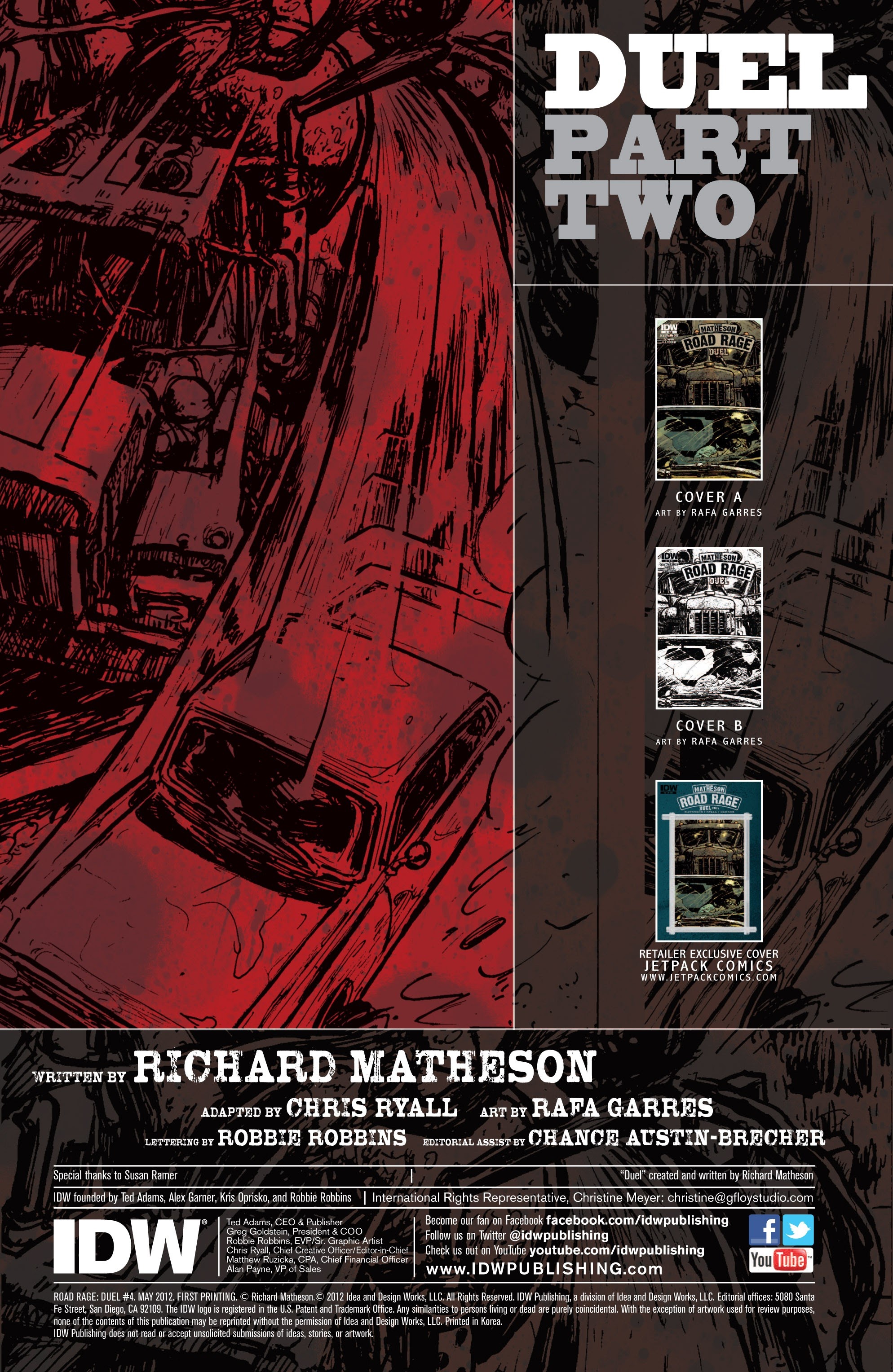 Read online Road Rage comic -  Issue # TPB - 106