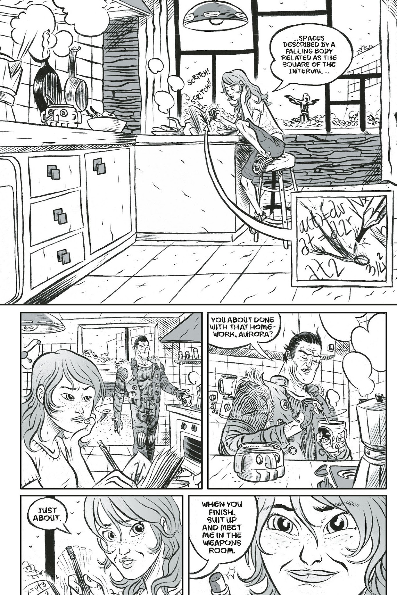 Read online Aurora West comic -  Issue # TPB - 6