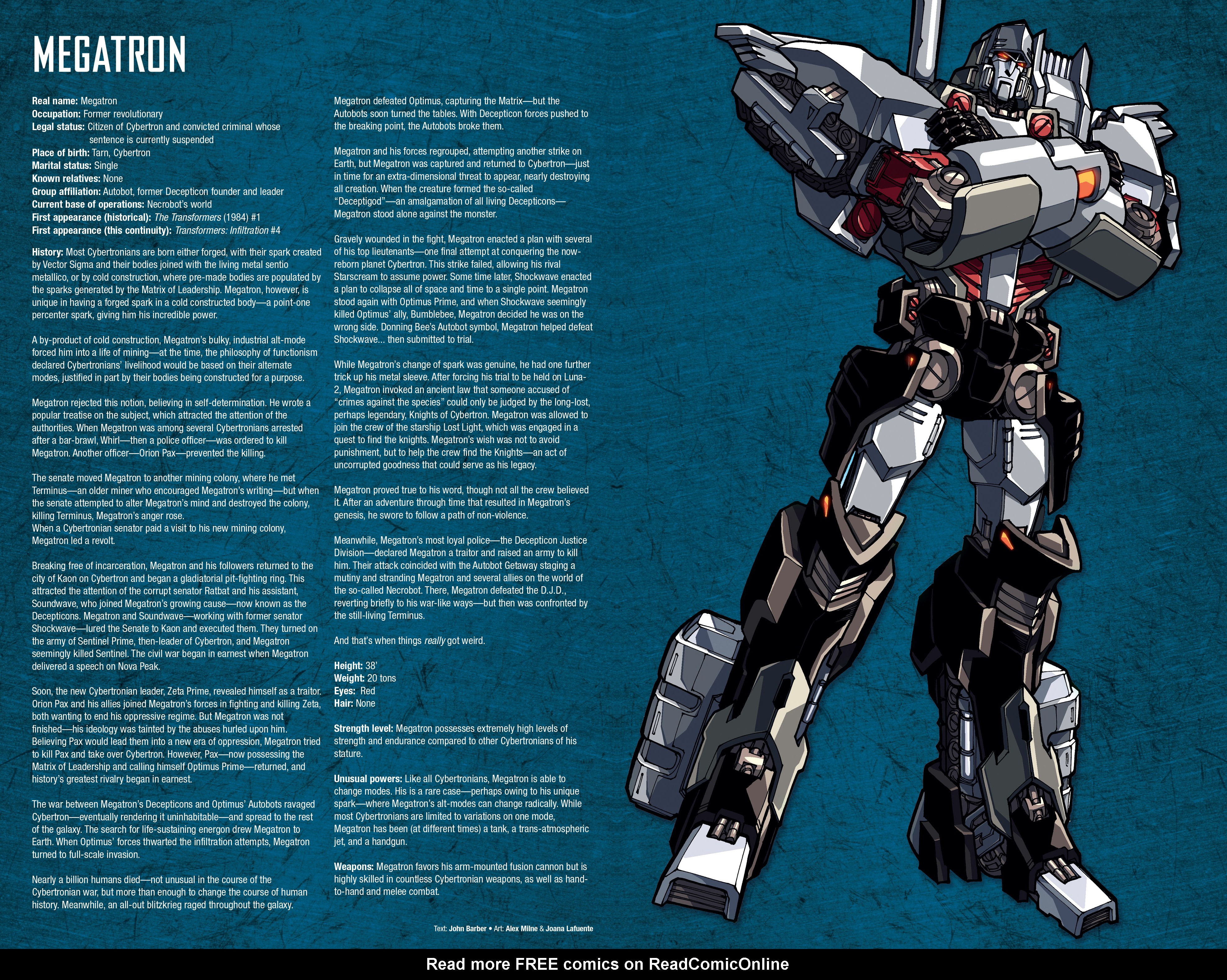 Read online Transformers: Historia comic -  Issue # Full - 45
