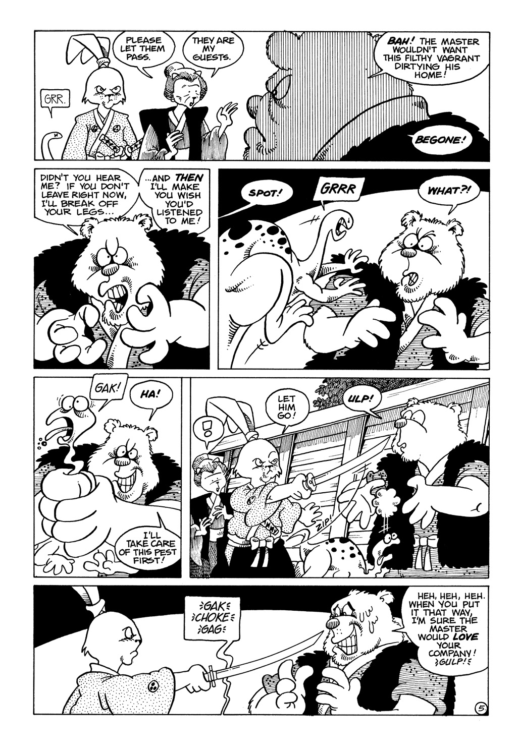Read online Usagi Yojimbo (1987) comic -  Issue #8 - 7