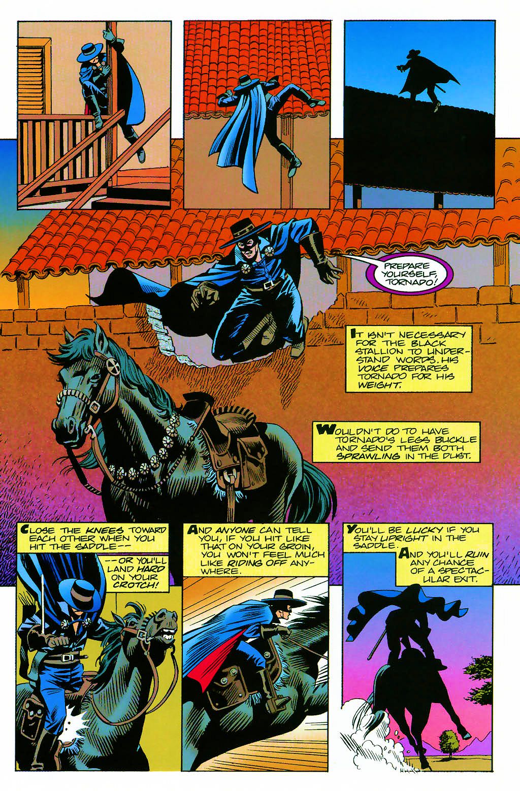 Read online Zorro (1993) comic -  Issue #2 - 28