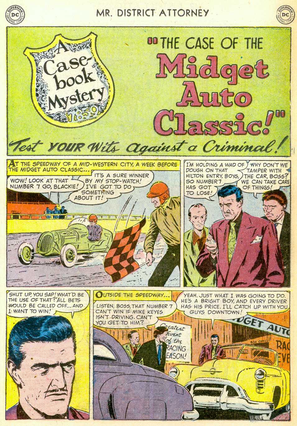 Read online Mr. District Attorney comic -  Issue #23 - 33