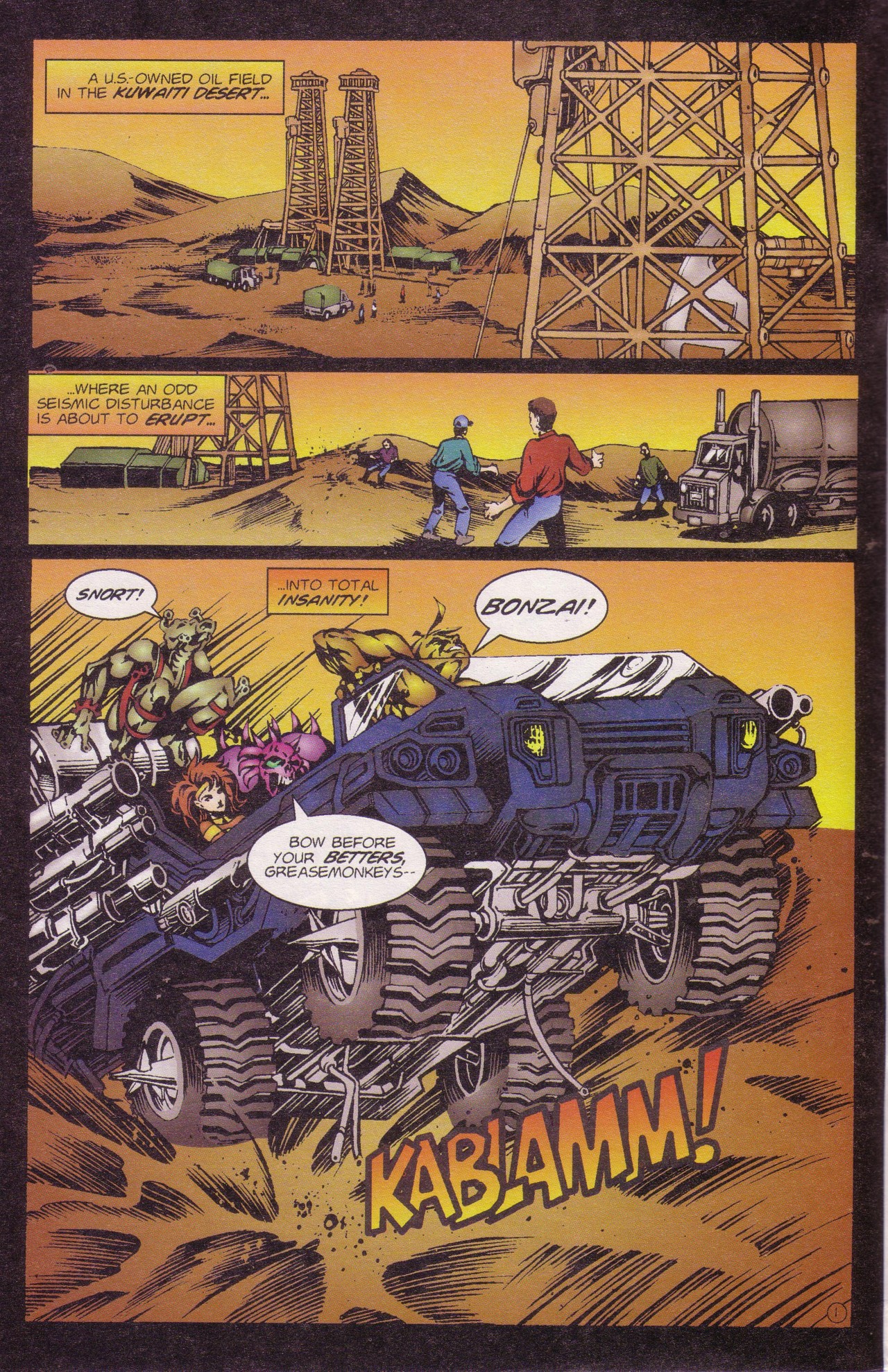 Read online Zen Intergalactic Ninja Color comic -  Issue #1 - 5