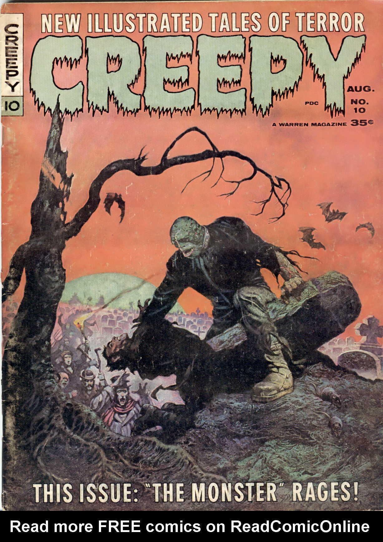 Read online Creepy (1964) comic -  Issue #10 - 1