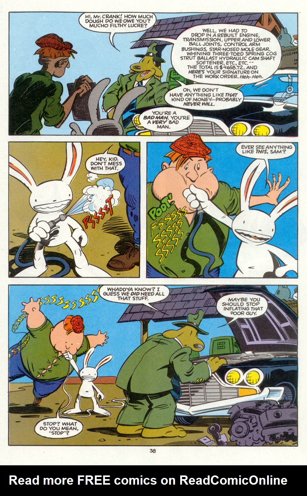 Read online Sam & Max Freelance Police Special comic -  Issue # Full - 39