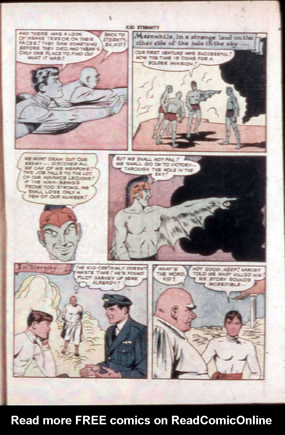 Read online Kid Eternity (1946) comic -  Issue #10 - 41