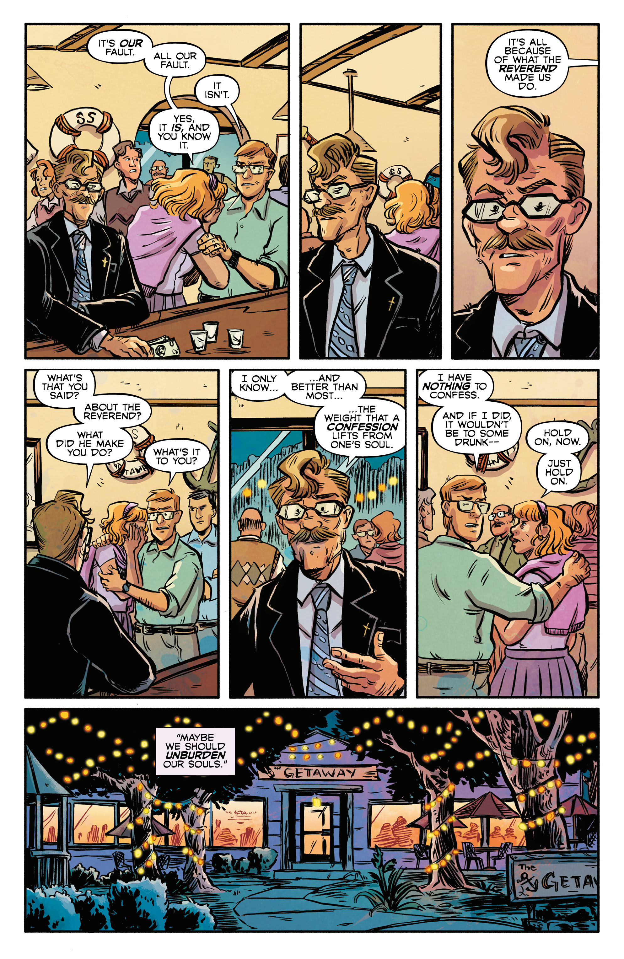 Read online Door to Door, Night by Night comic -  Issue #4 - 8