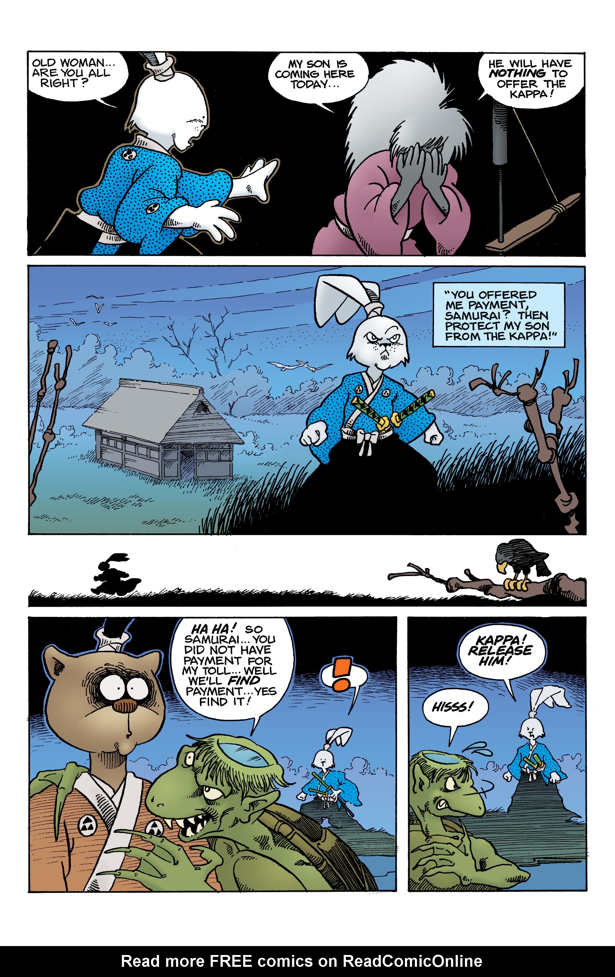Read online Usagi Yojimbo Color Classics comic -  Issue #5 - 17