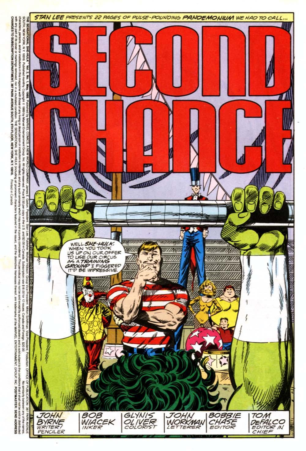 Read online The Sensational She-Hulk comic -  Issue #1 - 2