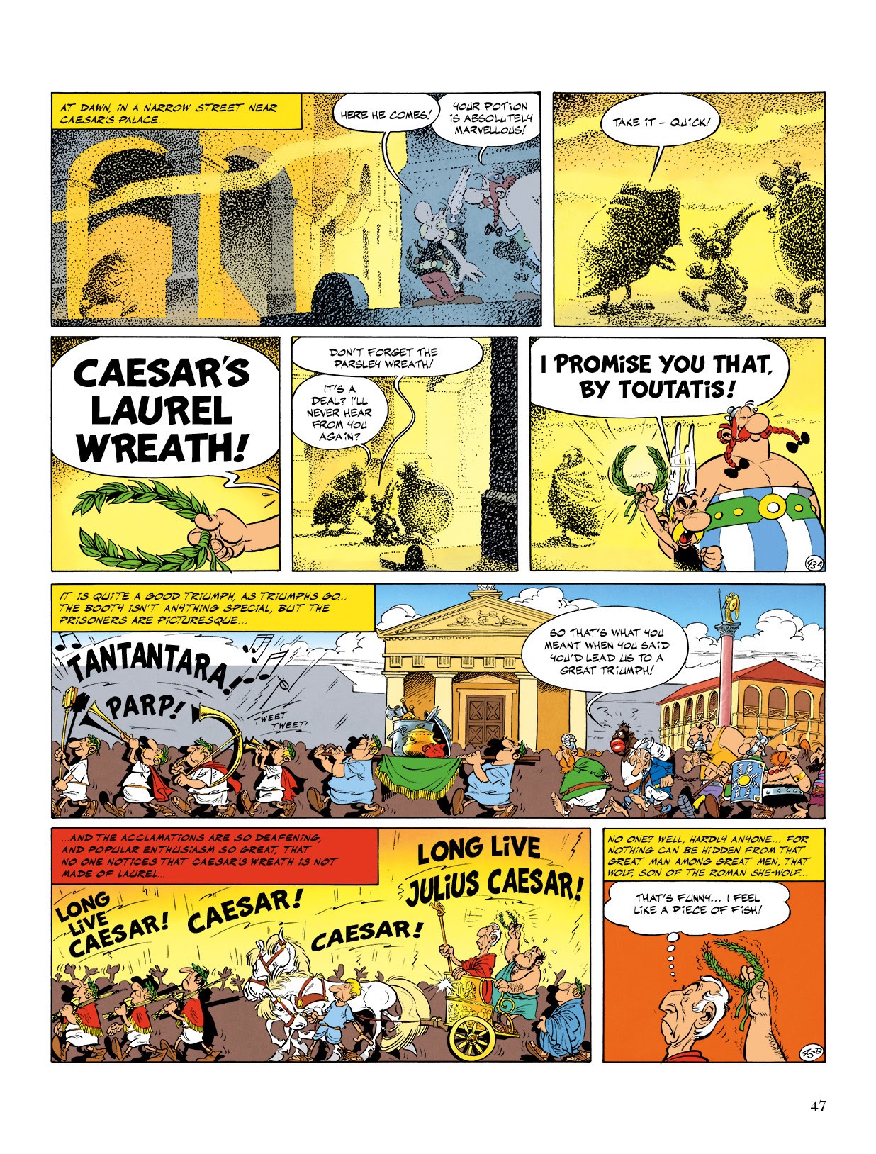 Read online Asterix comic -  Issue #18 - 48