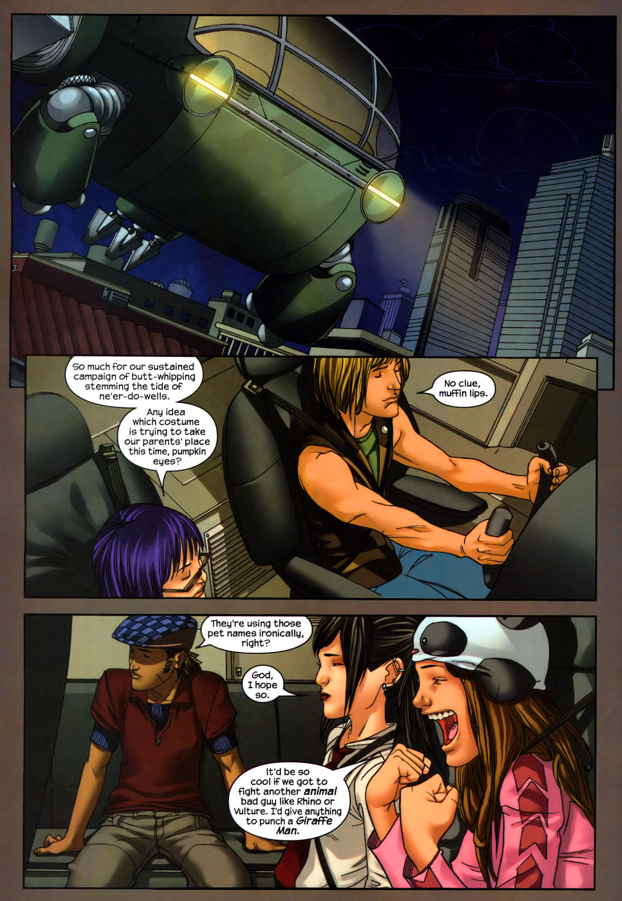 Read online Runaways (2005) comic -  Issue #15 - 16