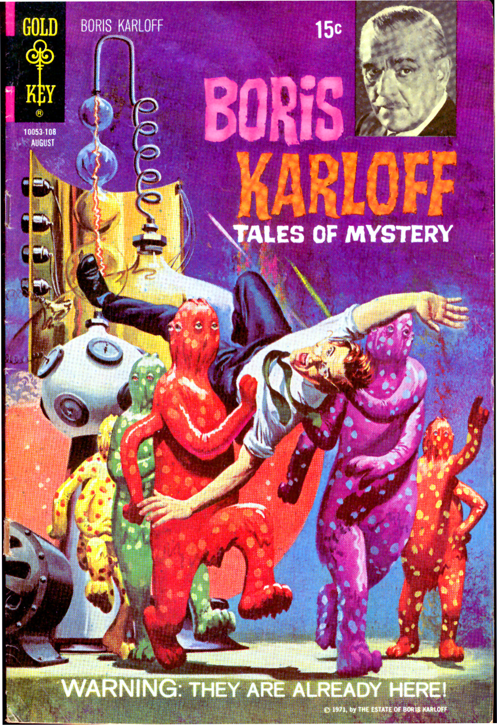 Read online Boris Karloff Tales of Mystery comic -  Issue #36 - 1