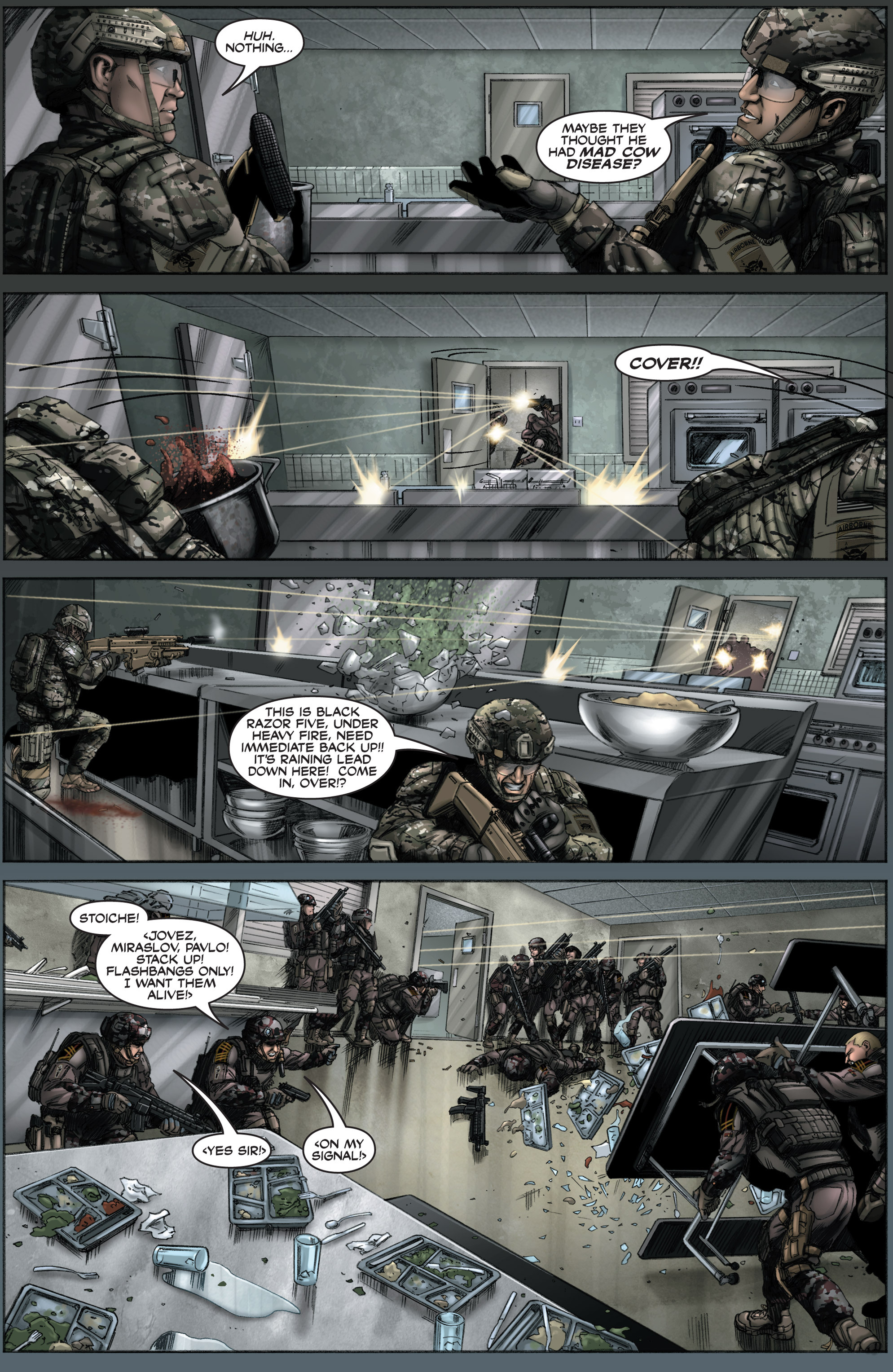 Read online America's Army comic -  Issue #9 - 11