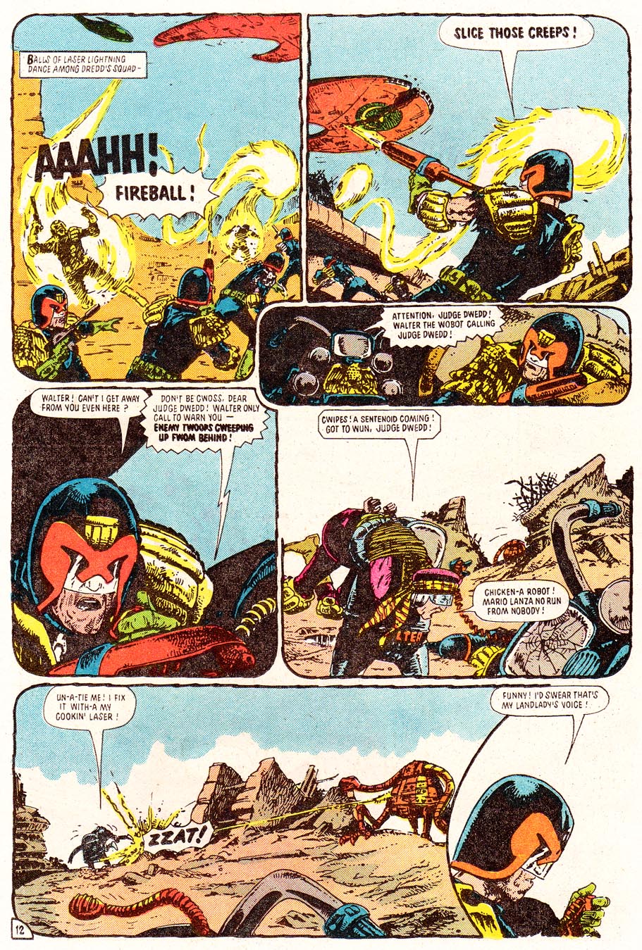 Read online Judge Dredd (1983) comic -  Issue #22 - 12