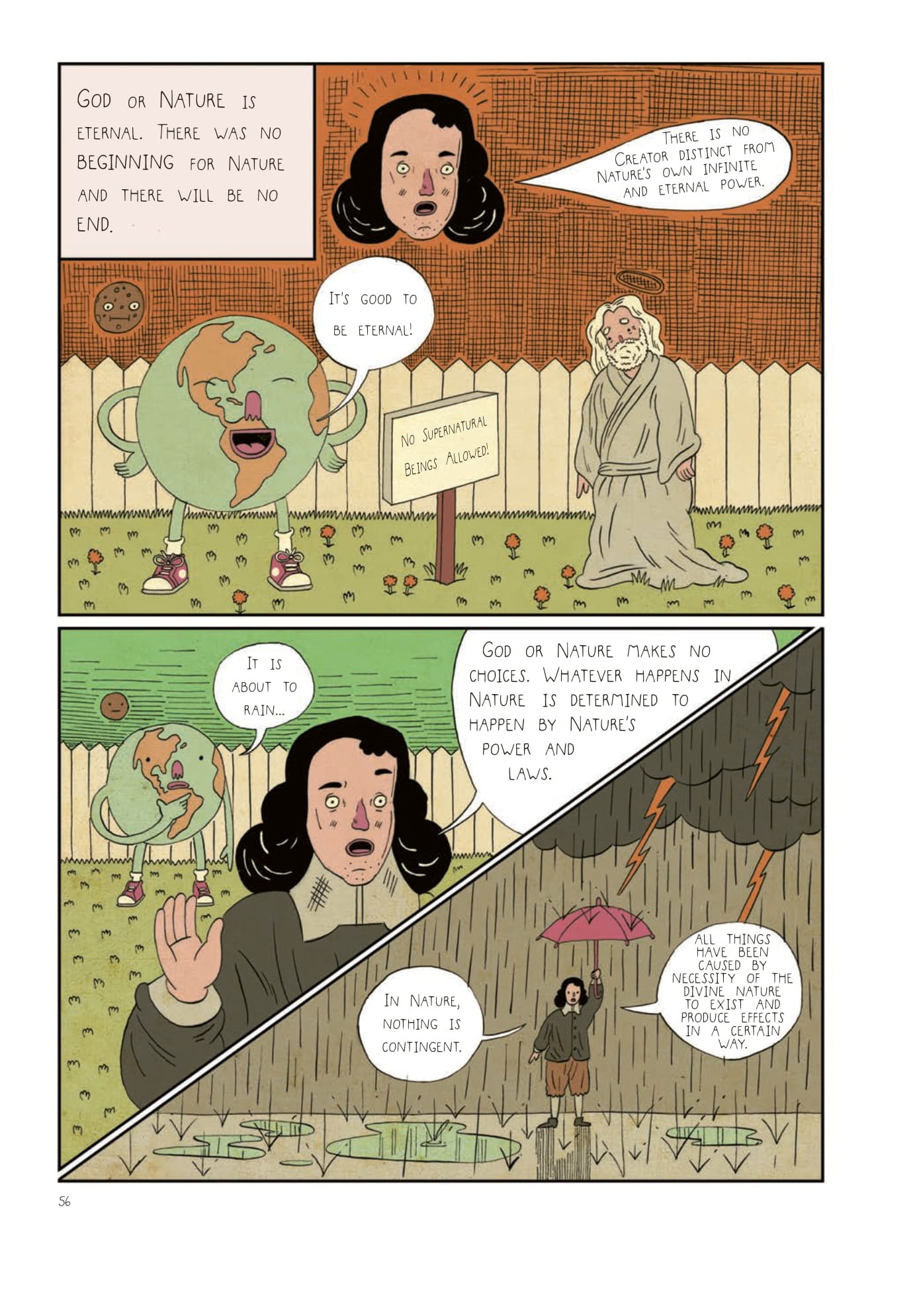 Read online Heretics!: The Wondrous (and Dangerous) Beginnings of Modern Philosophy comic -  Issue # TPB (Part 1) - 57