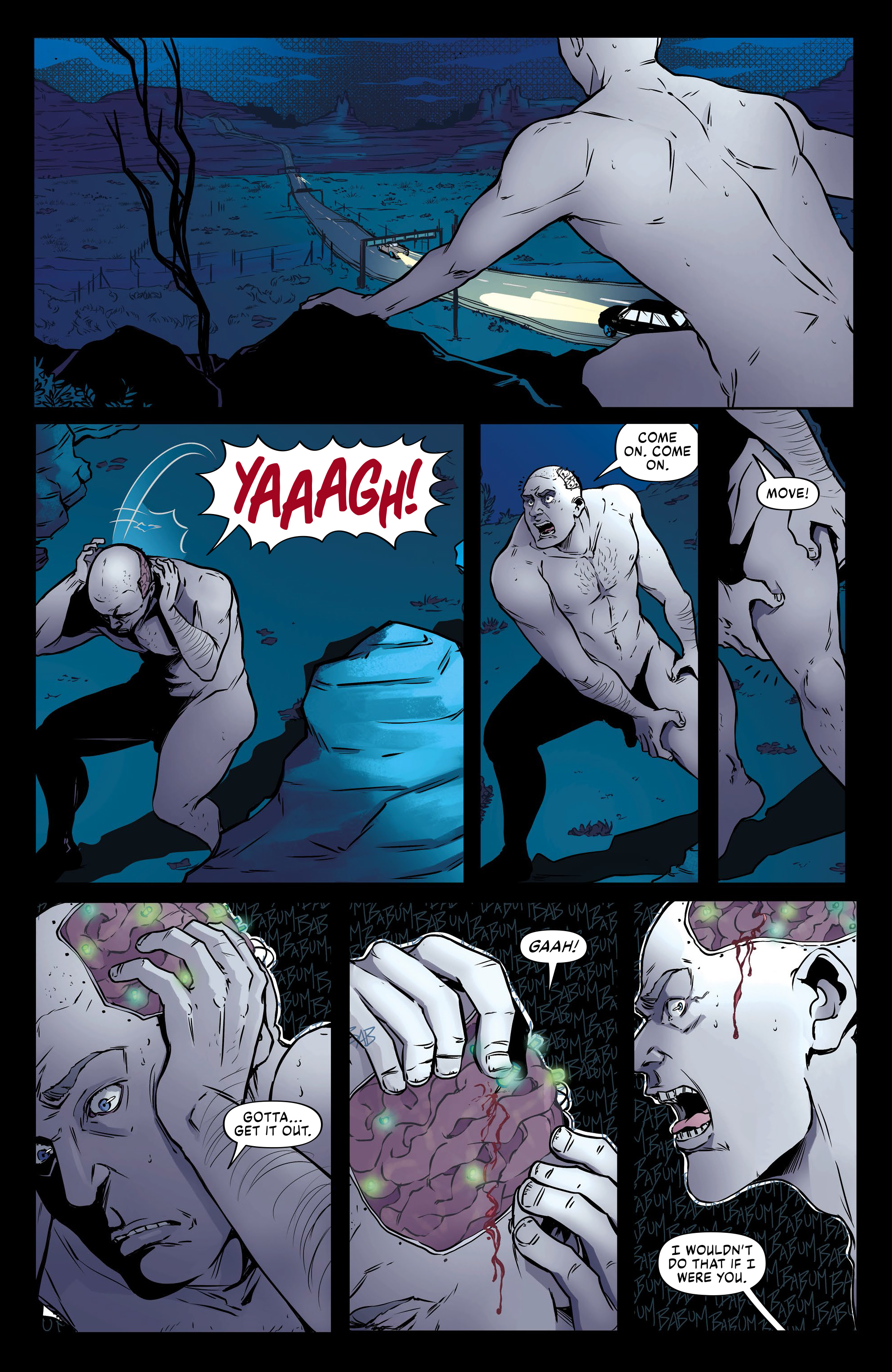 Read online The Modern Frankenstein comic -  Issue #1 - 4