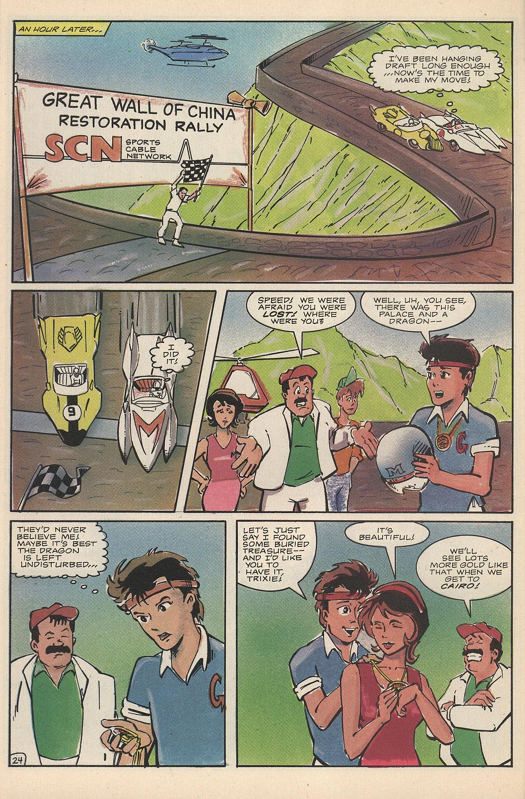 Read online Speed Racer (1987) comic -  Issue #14 - 30