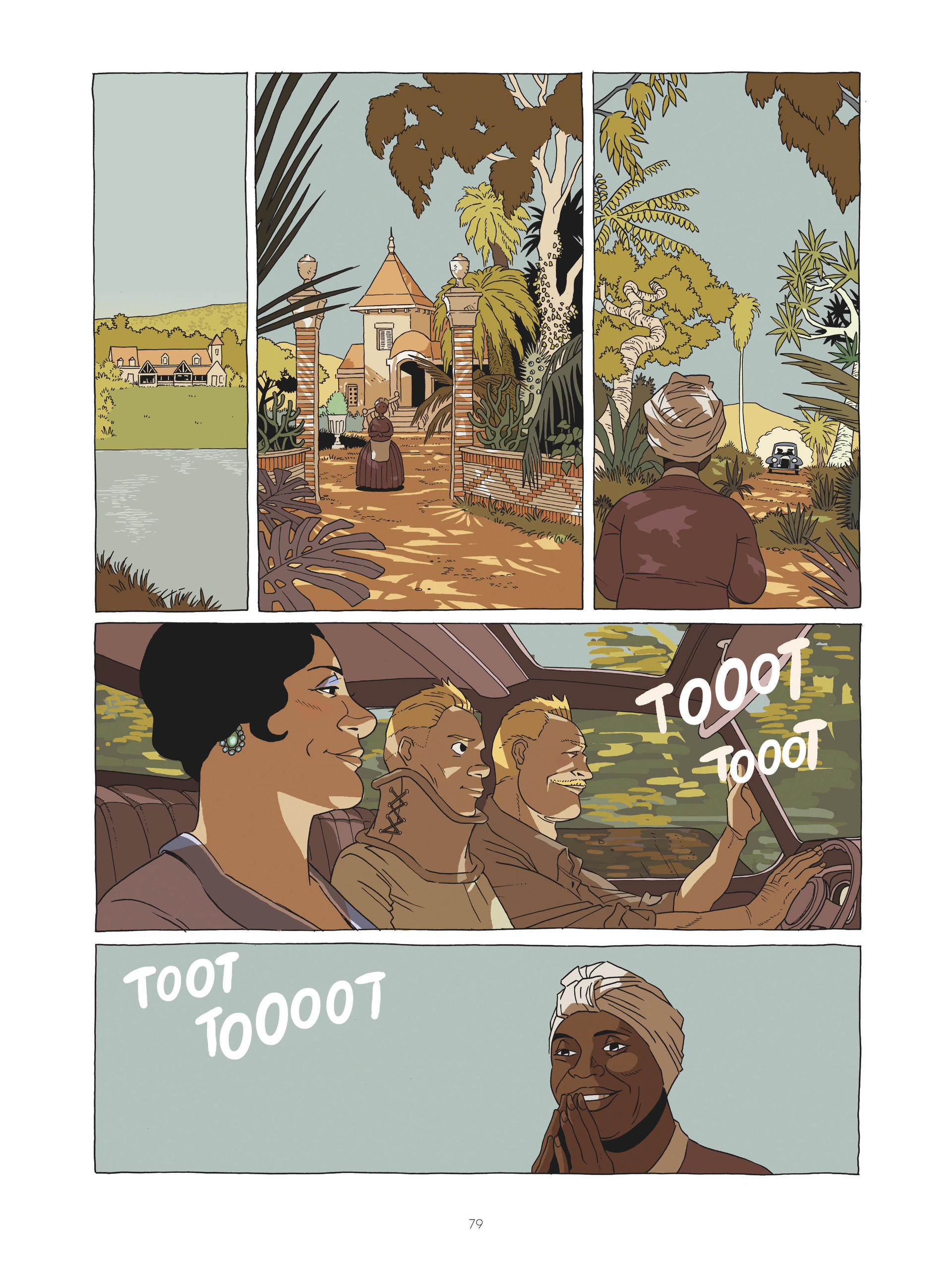 Read online Zidrou-Beuchot's African Trilogy comic -  Issue # TPB 2 - 79