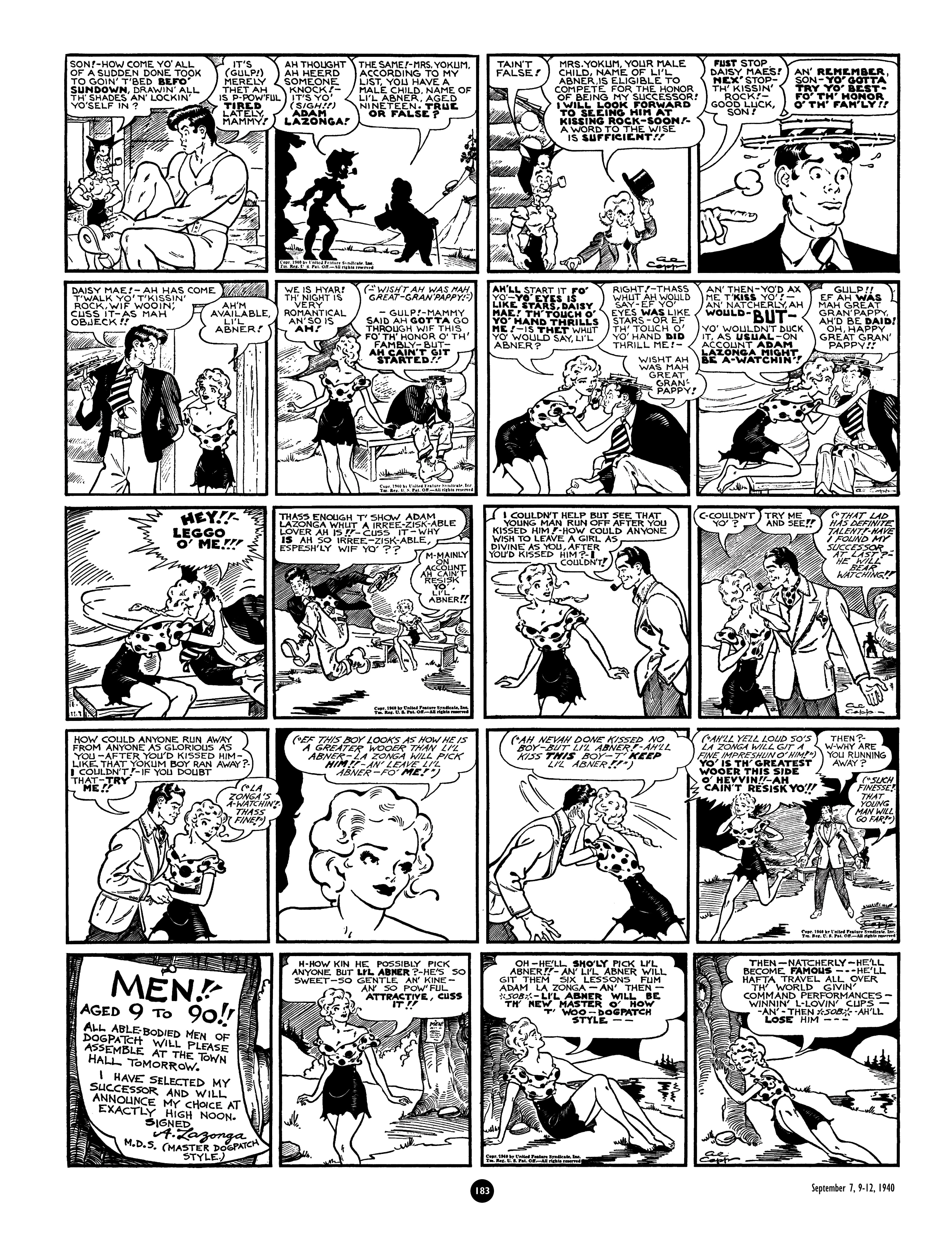 Read online Al Capp's Li'l Abner Complete Daily & Color Sunday Comics comic -  Issue # TPB 3 (Part 2) - 85