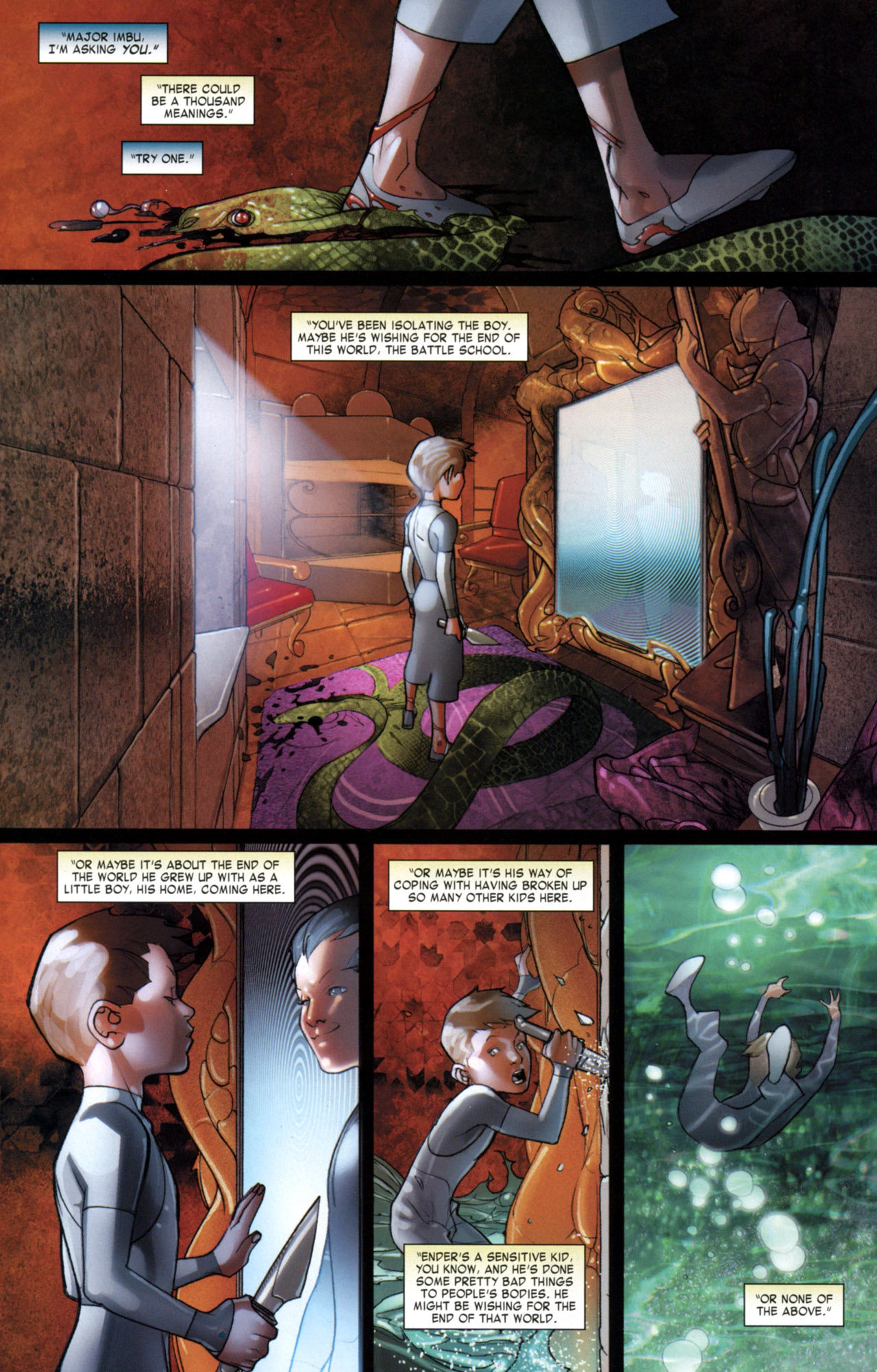 Read online Ender's Game: Battle School comic -  Issue #5 - 10