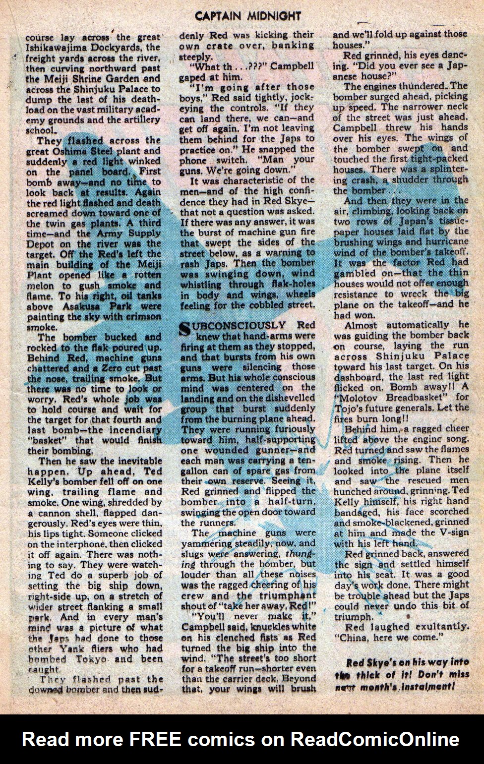Read online Captain Midnight (1942) comic -  Issue #19 - 17