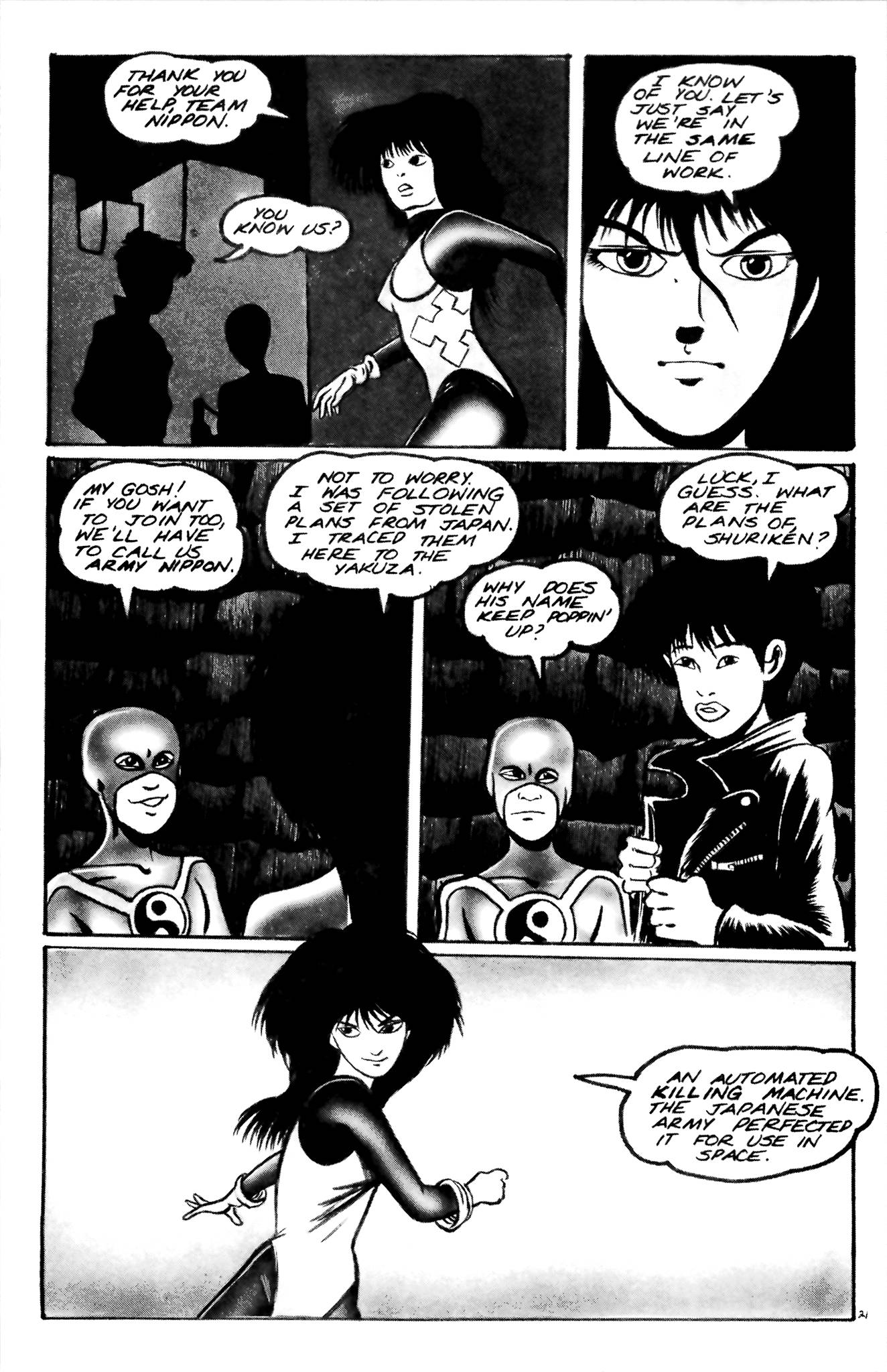 Read online Team Nippon comic -  Issue #2 - 23