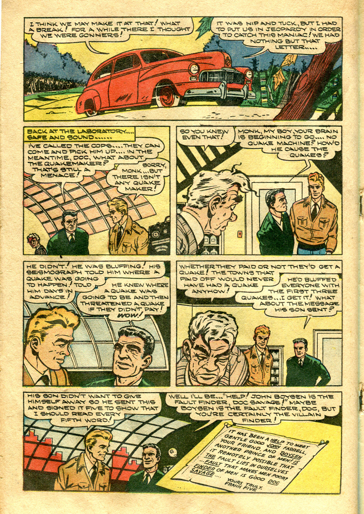 Read online Shadow Comics comic -  Issue #99 - 28