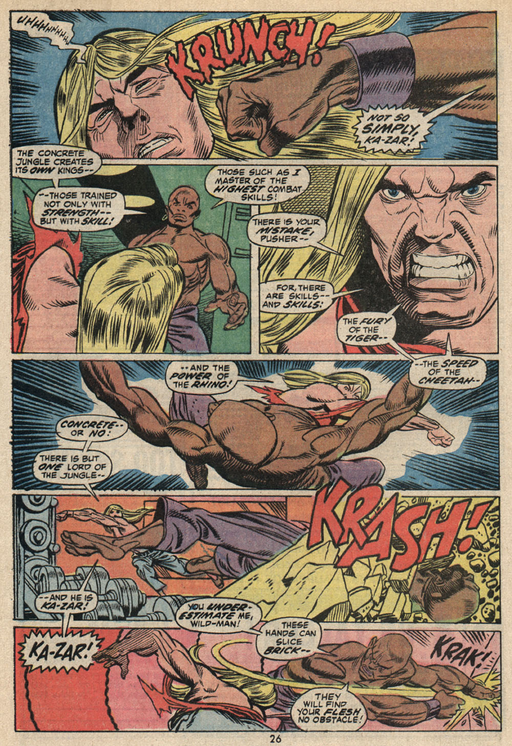 Read online Astonishing Tales (1970) comic -  Issue #15 - 19