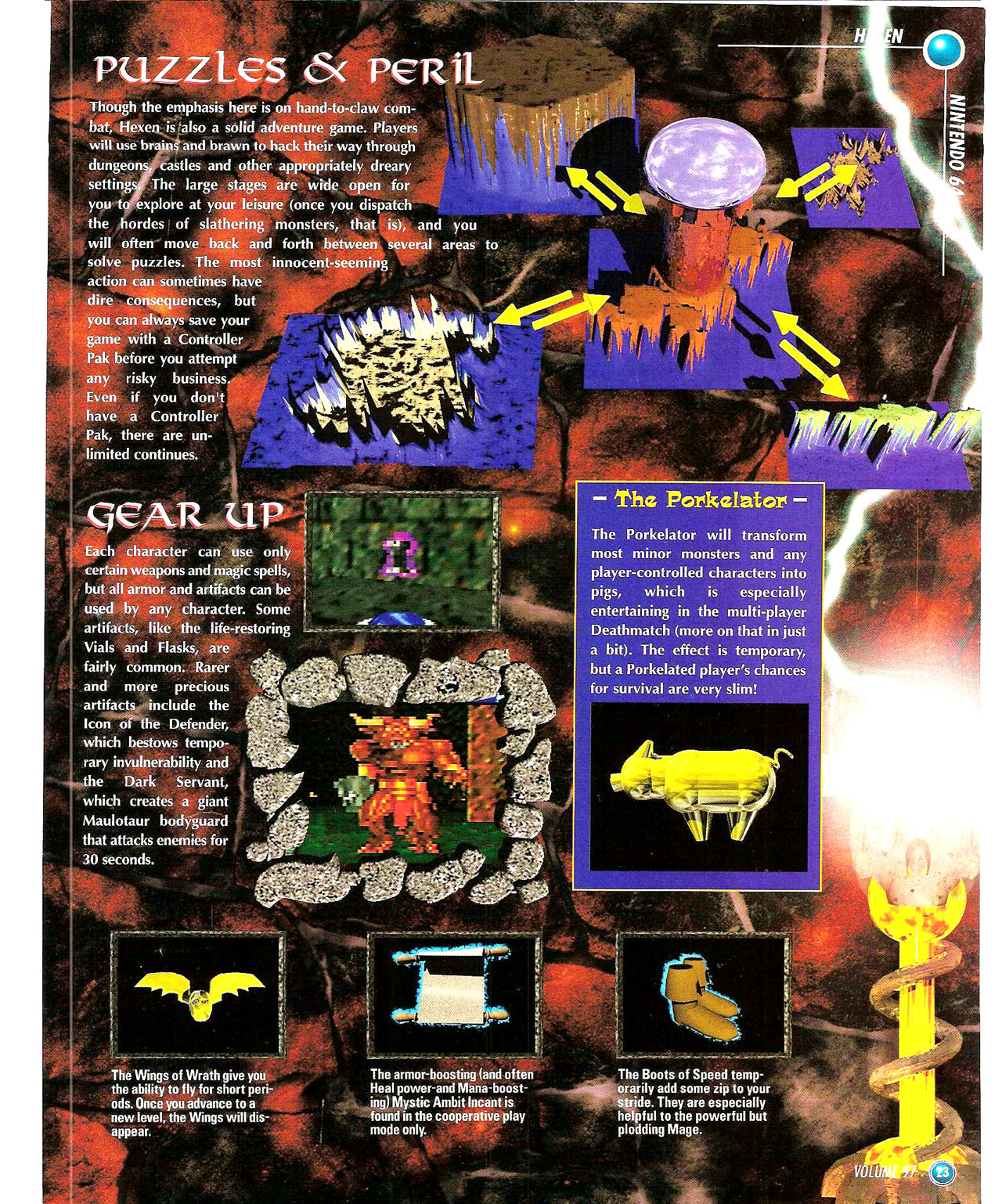 Read online Nintendo Power comic -  Issue #97 - 26