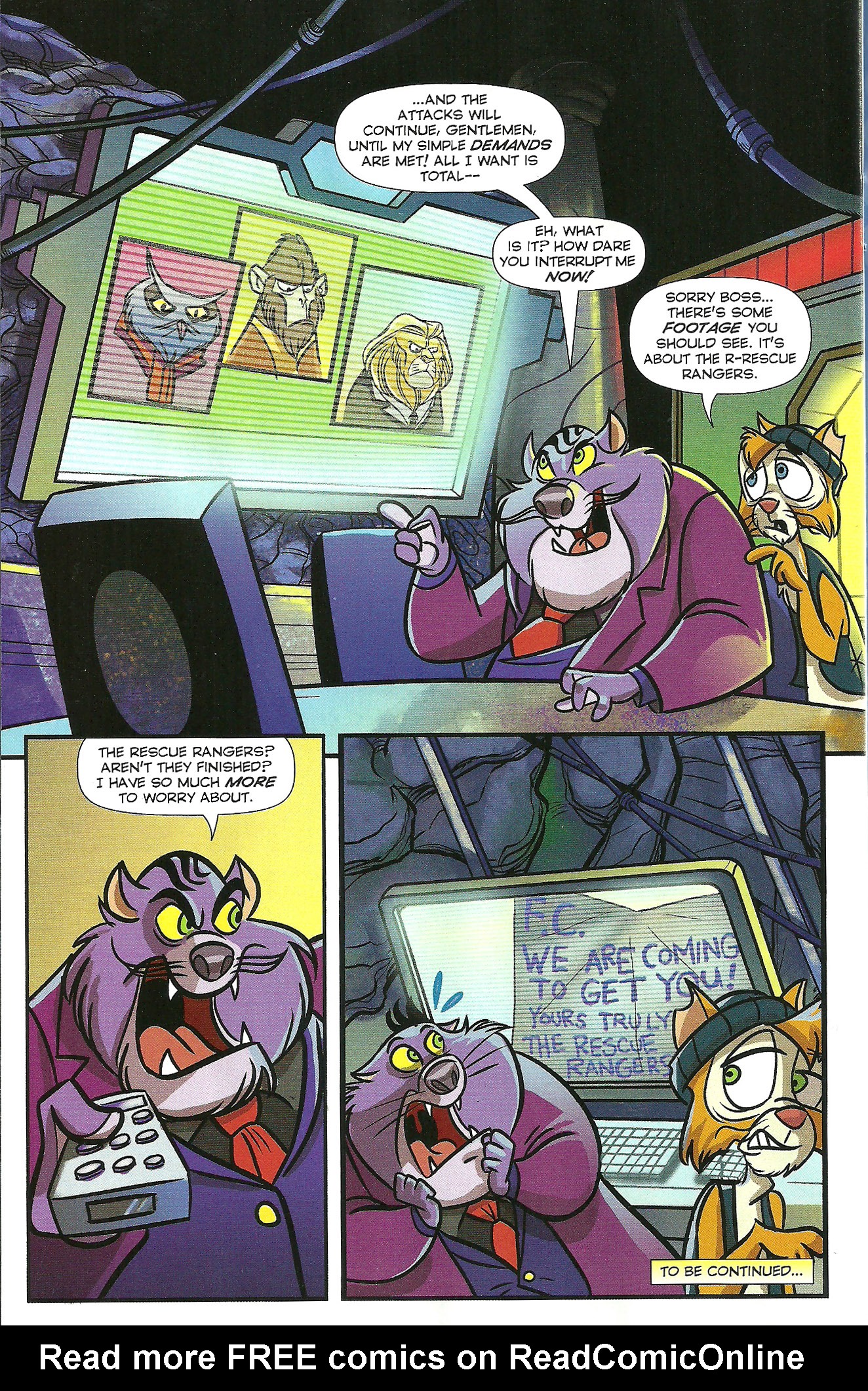 Read online Chip 'N' Dale Rescue Rangers comic -  Issue #3 - 25